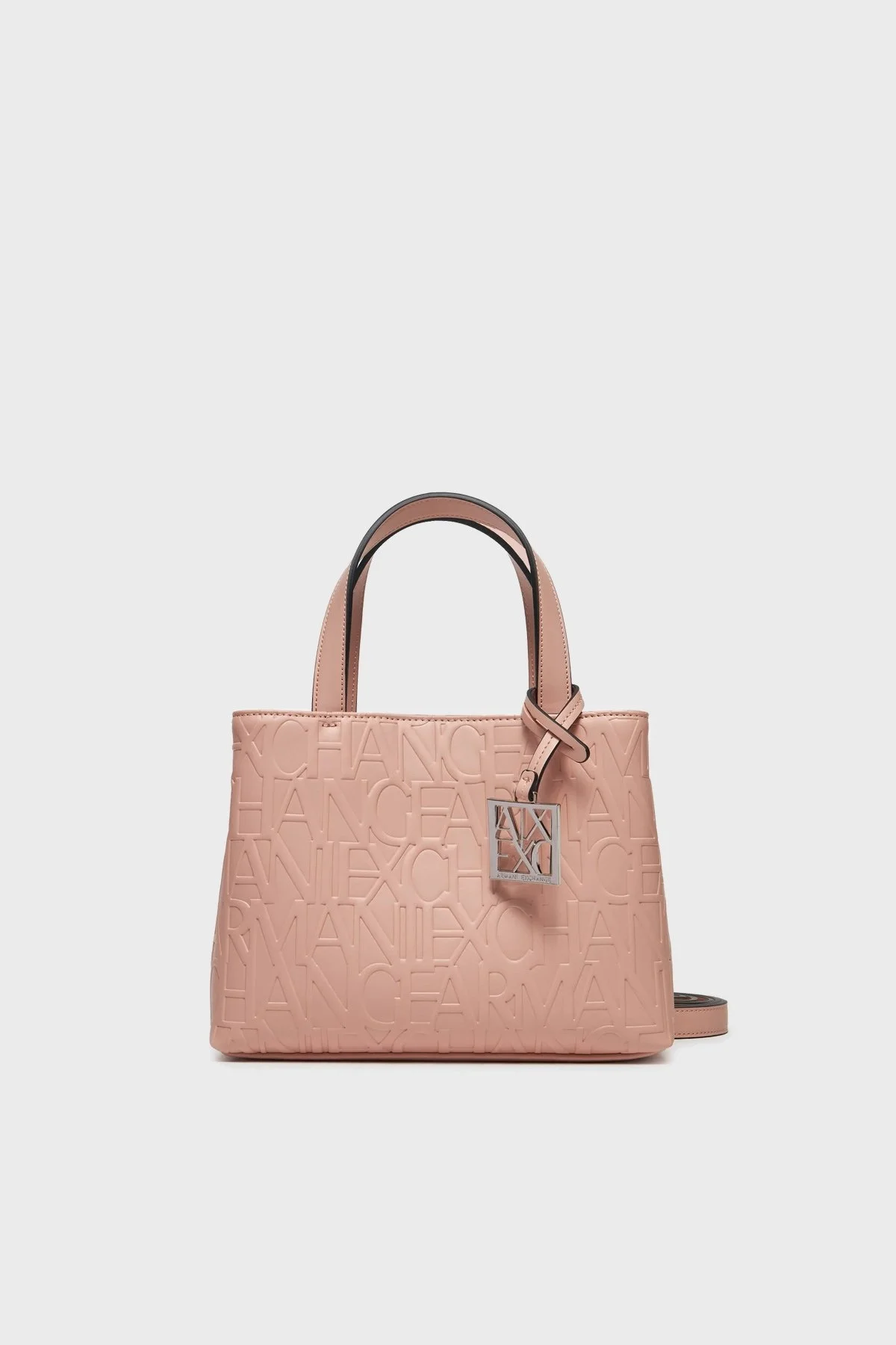 Armani Exchange Logolu Çıkarılabilir Omuz Askılı Bayan Çanta 942647 CC793 20570 PUDRA - 1