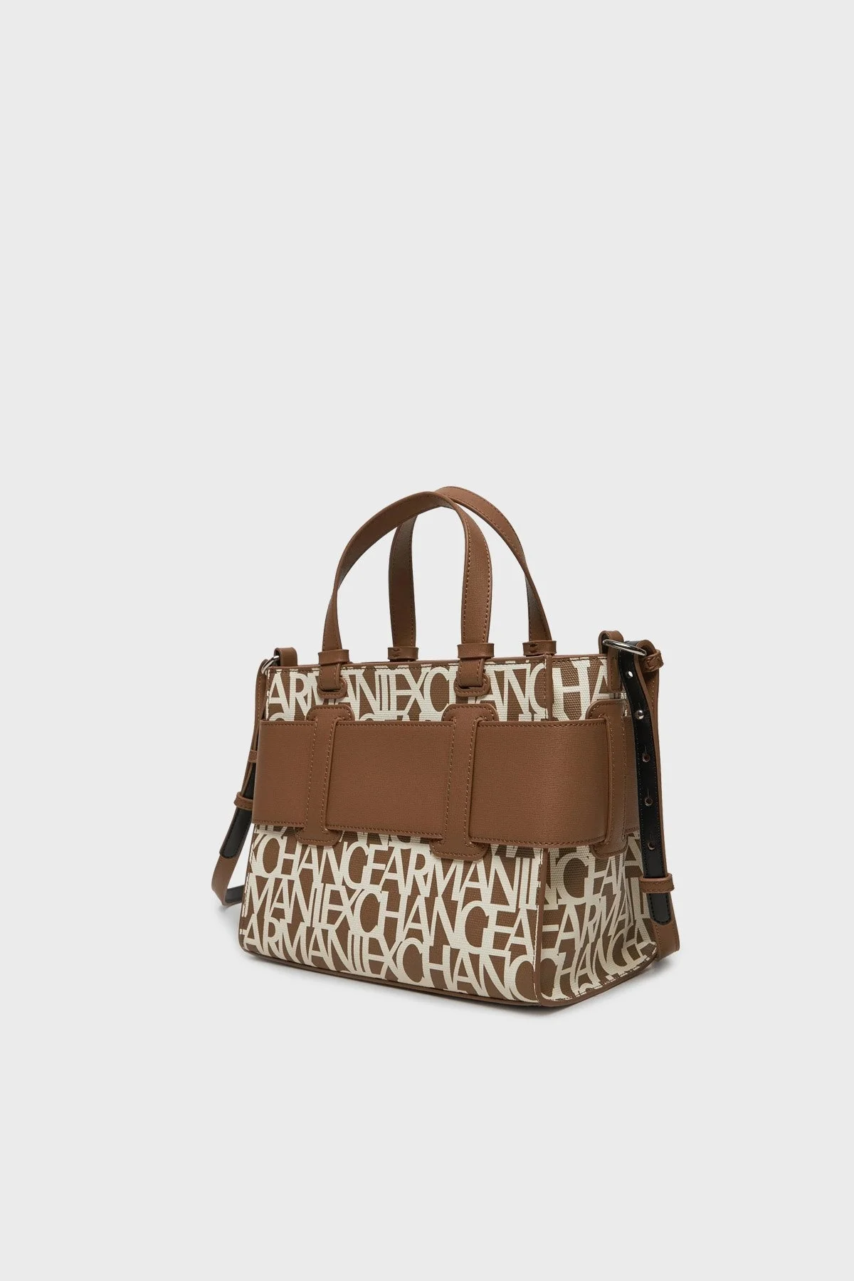 Armani Exchange Logolu Çıkarılabilir Omuz Askılı Bayan Çanta 942690 3F742 20511 BEYAZ - 3