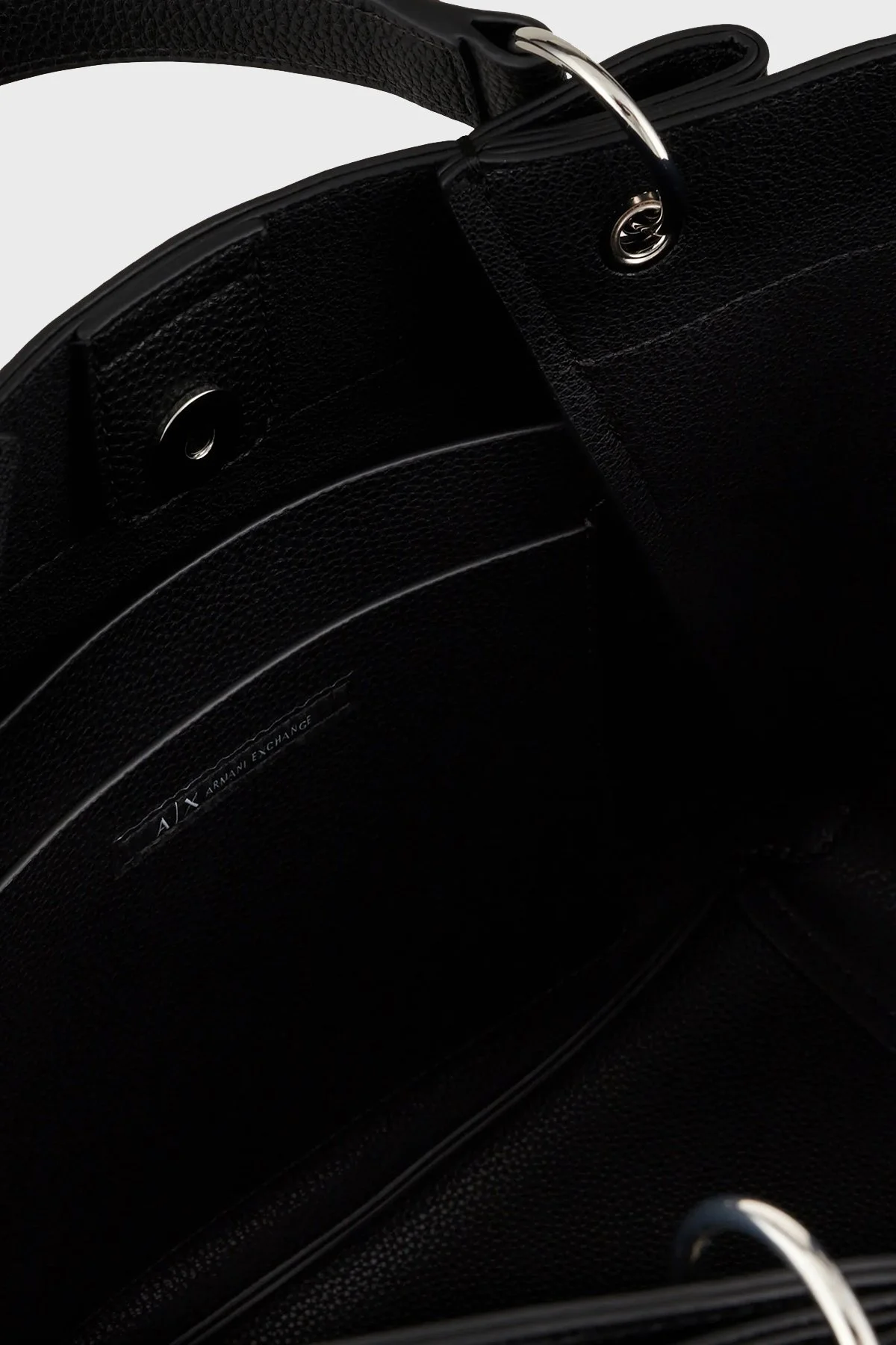 Armani Exchange Logolu Çıkarılabilir Omuz Askılı Bayan Çanta 942910 CC783 00020 SİYAH - 4