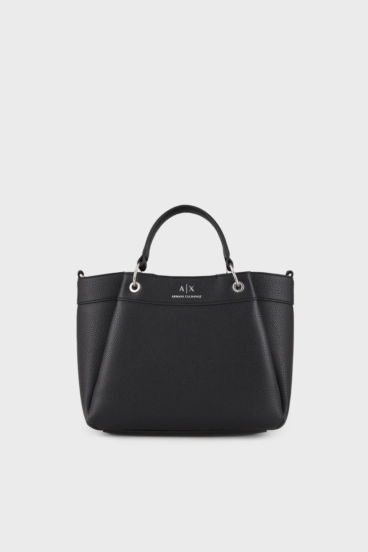 Armani Exchange Logolu Çıkarılabilir Omuz Askılı Bayan Çanta 942911 CC783 00020 SİYAH - 1