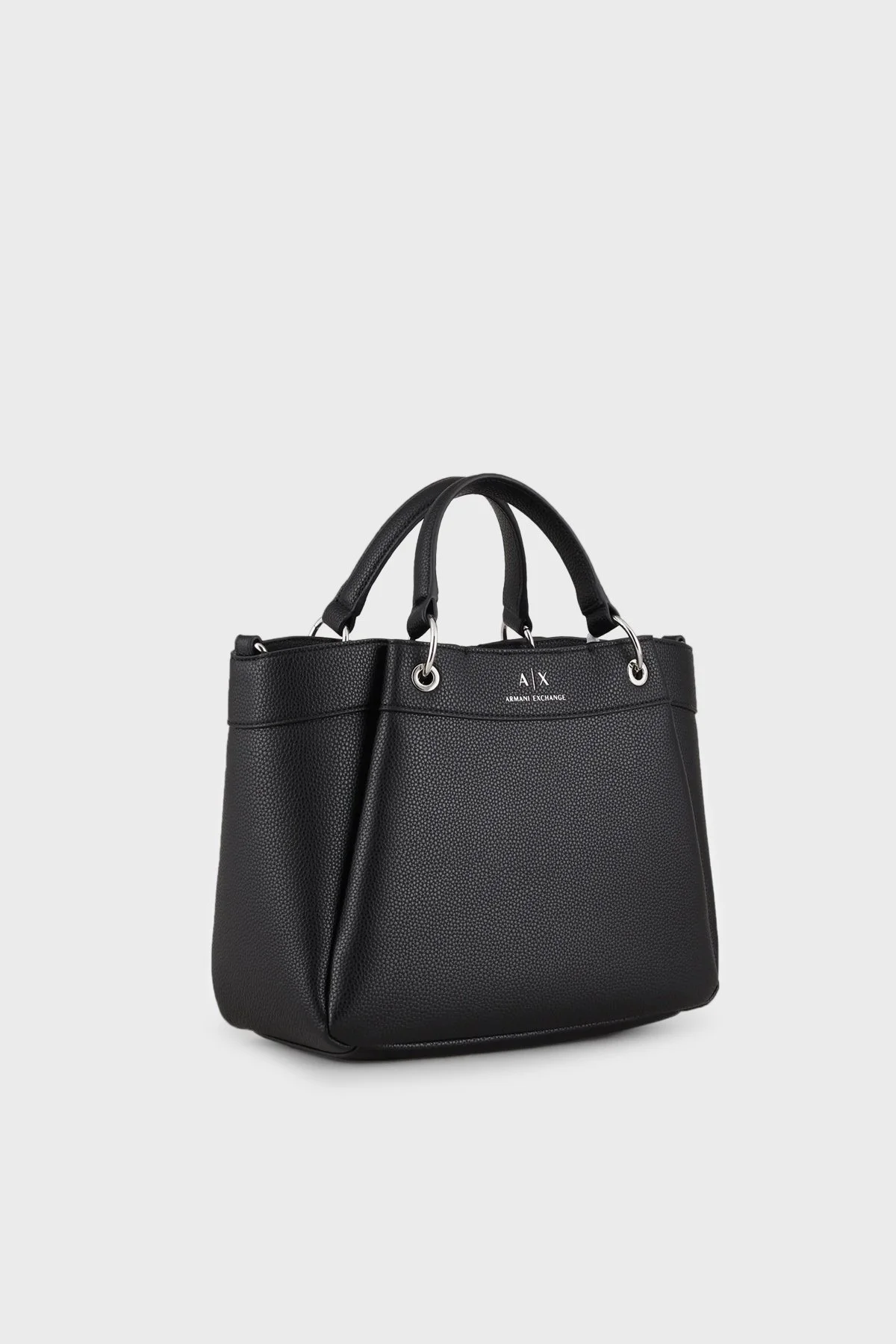 Armani Exchange Logolu Çıkarılabilir Omuz Askılı Bayan Çanta 942911 CC783 00020 SİYAH - 4