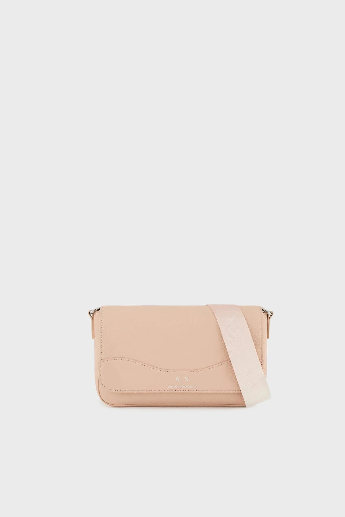 Armani Exchange Logolu Çıkarılabilir Omuz Askılı Bayan Çanta 942912 CC783 05871 PUDRA - 1