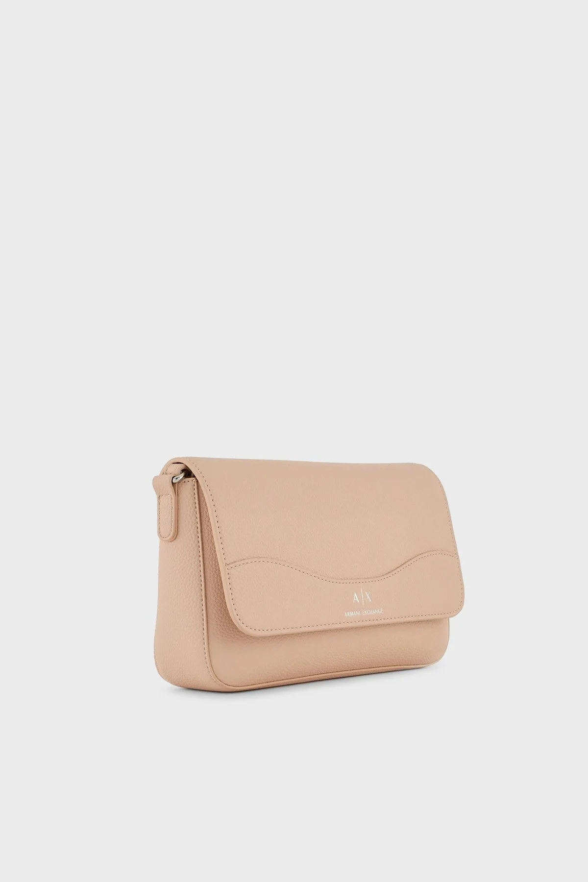 Armani Exchange Logolu Çıkarılabilir Omuz Askılı Bayan Çanta 942912 CC783 05871 PUDRA - 6