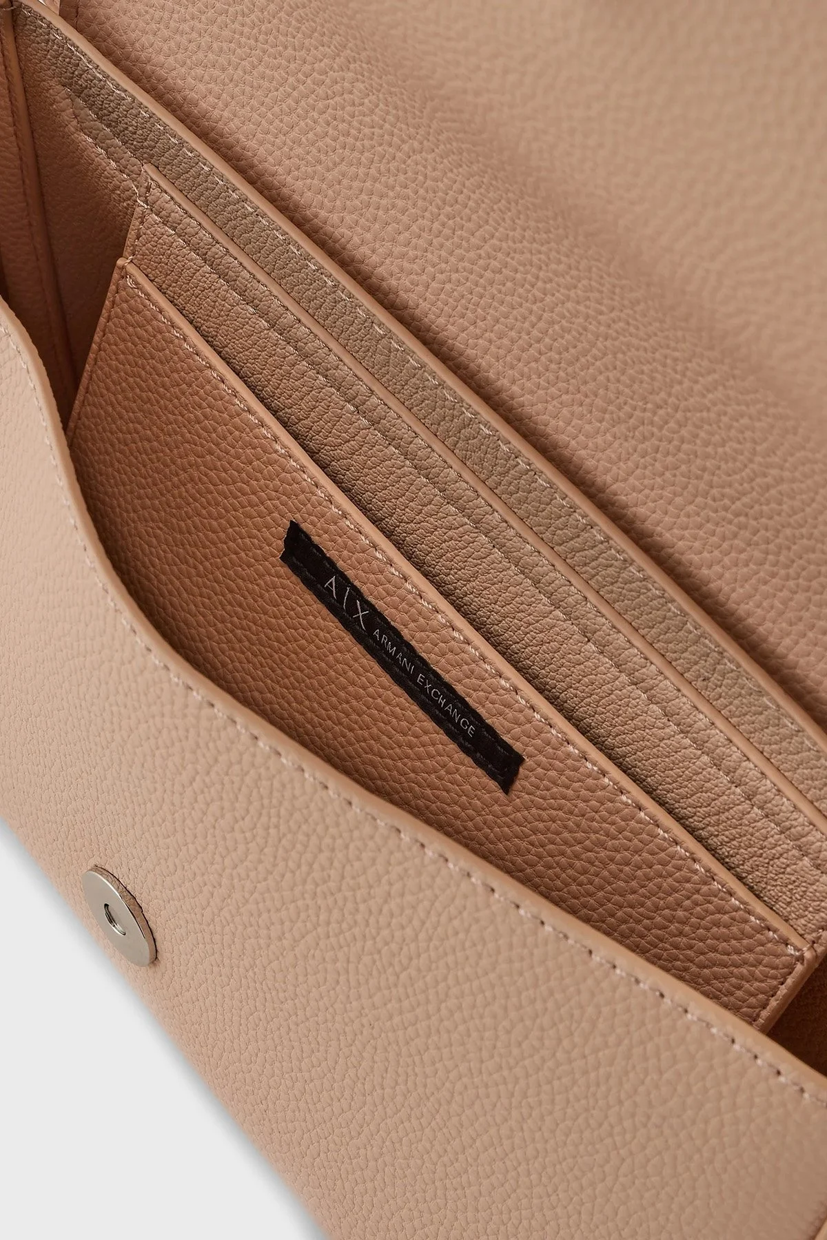 Armani Exchange Logolu Çıkarılabilir Omuz Askılı Bayan Çanta 942912 CC783 05871 PUDRA - 7