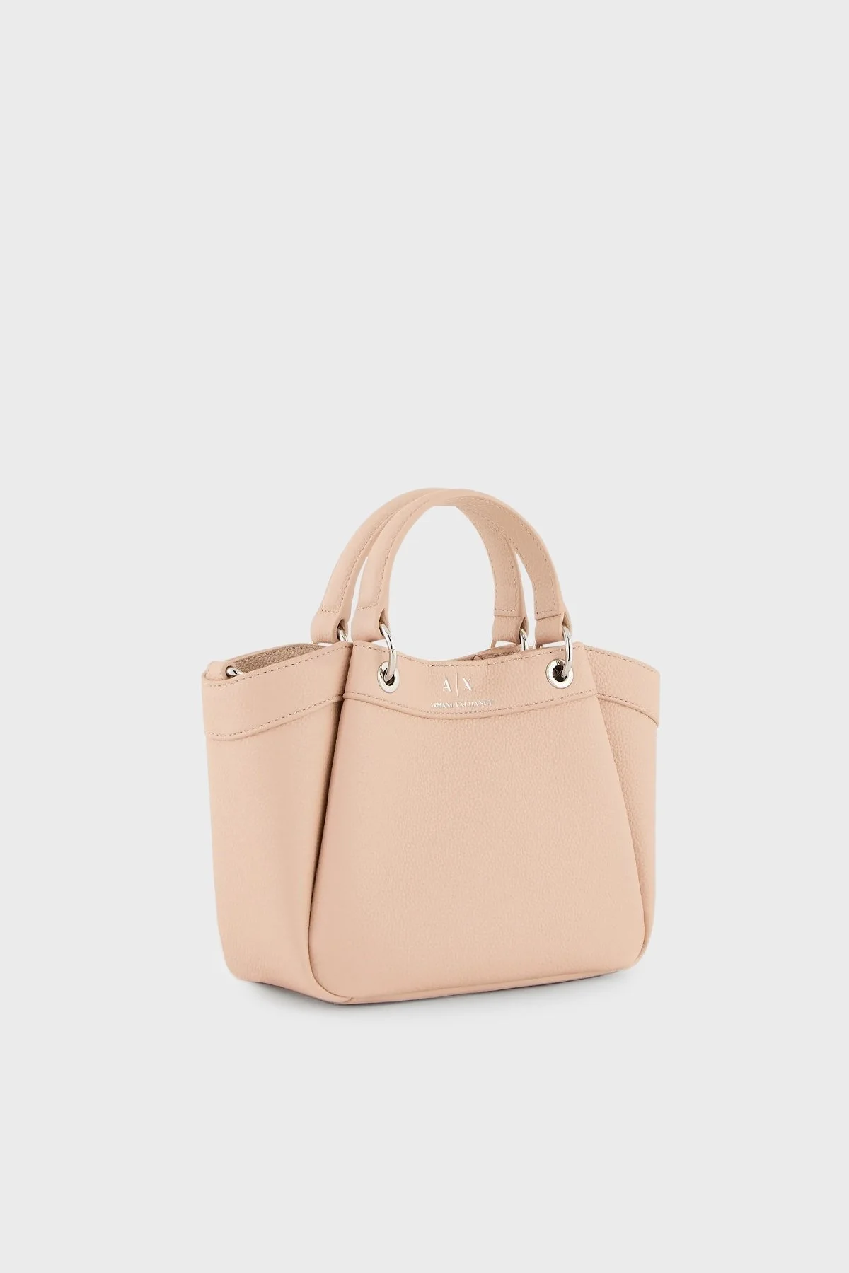 Armani Exchange Logolu Çıkarılabilir Omuz Askılı Bayan Çanta 942927 CC783 05871 PUDRA - 7