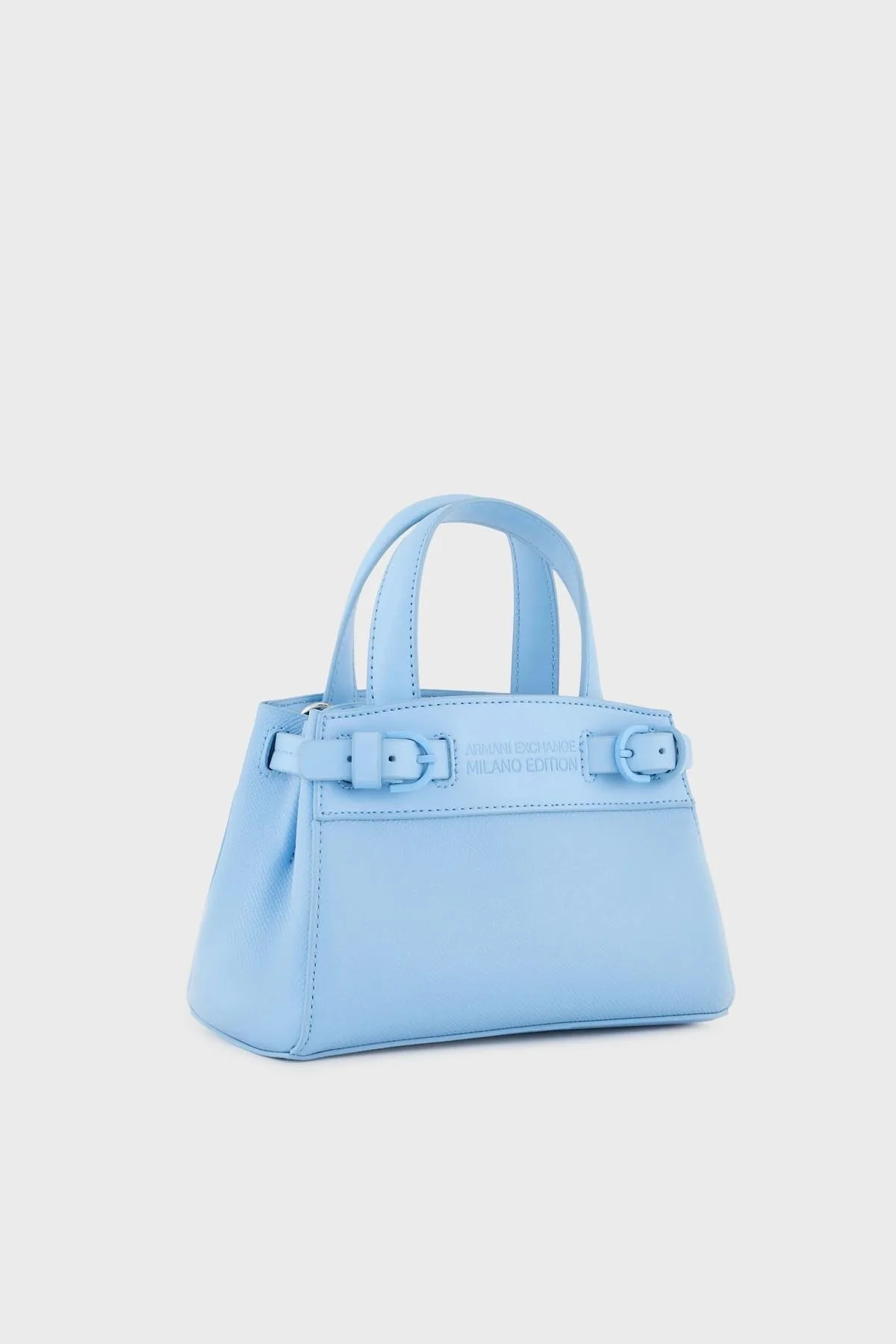 Armani Exchange Logolu Çıkarılabilir Omuz Askılı Bayan Çanta 949134 4R750 24532 MAVİ - 7