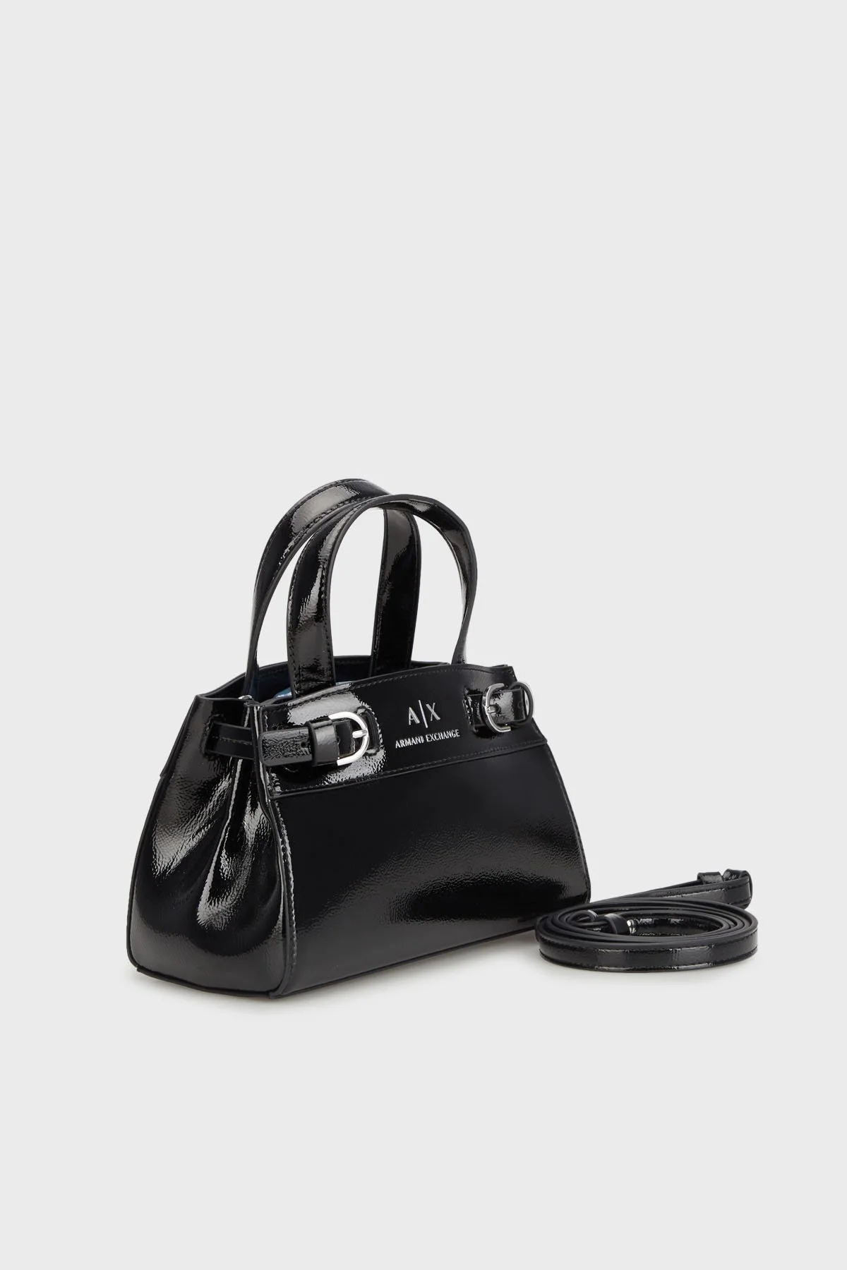 Armani Exchange Logolu Çıkarılabilir Omuz Askılı Bayan Çanta 949134 4R751 00020 SİYAH - 2