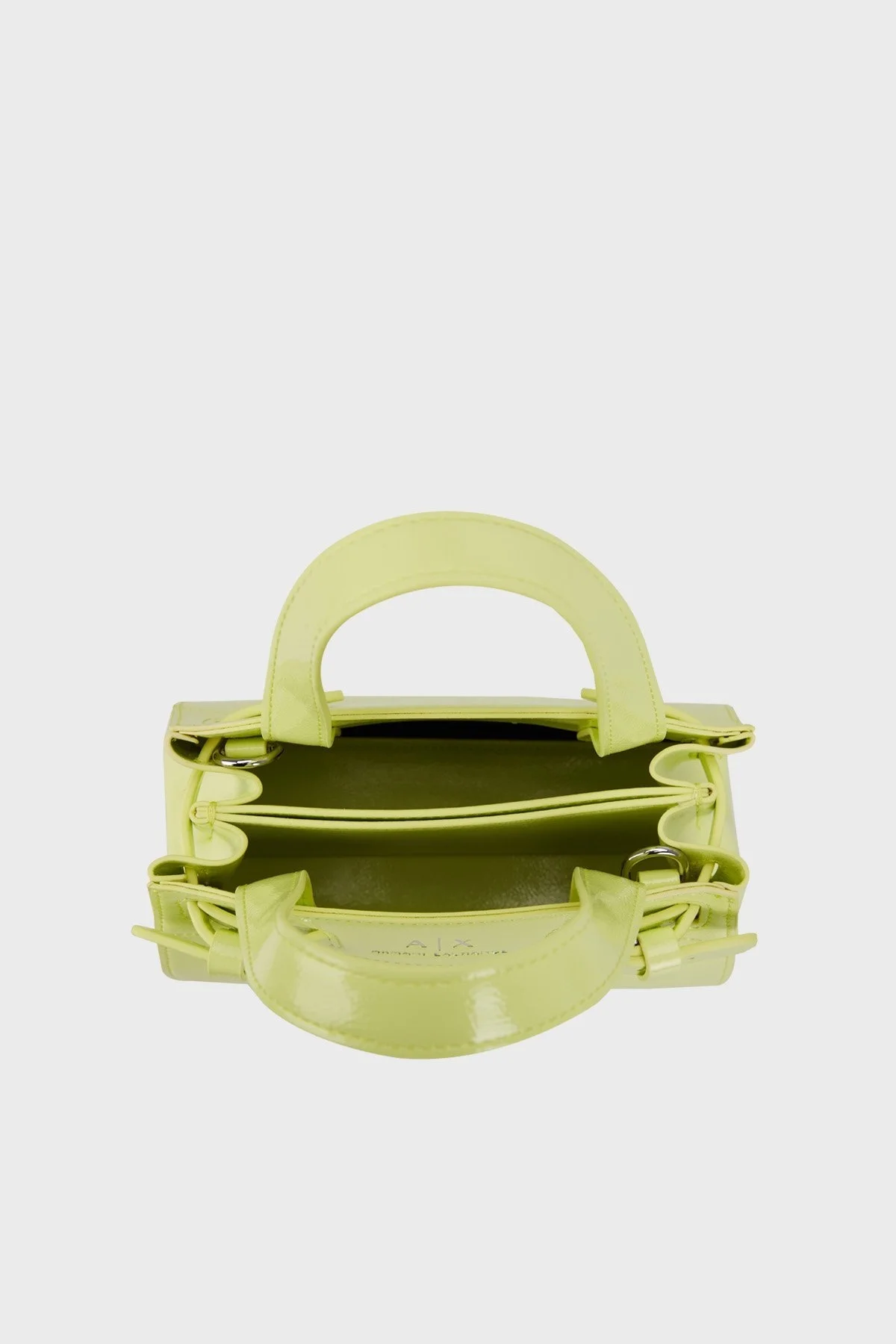 Armani Exchange Logolu Çıkarılabilir Omuz Askılı Bayan Çanta 949134 4R751 04161 FISTIK YEŞİL - 4