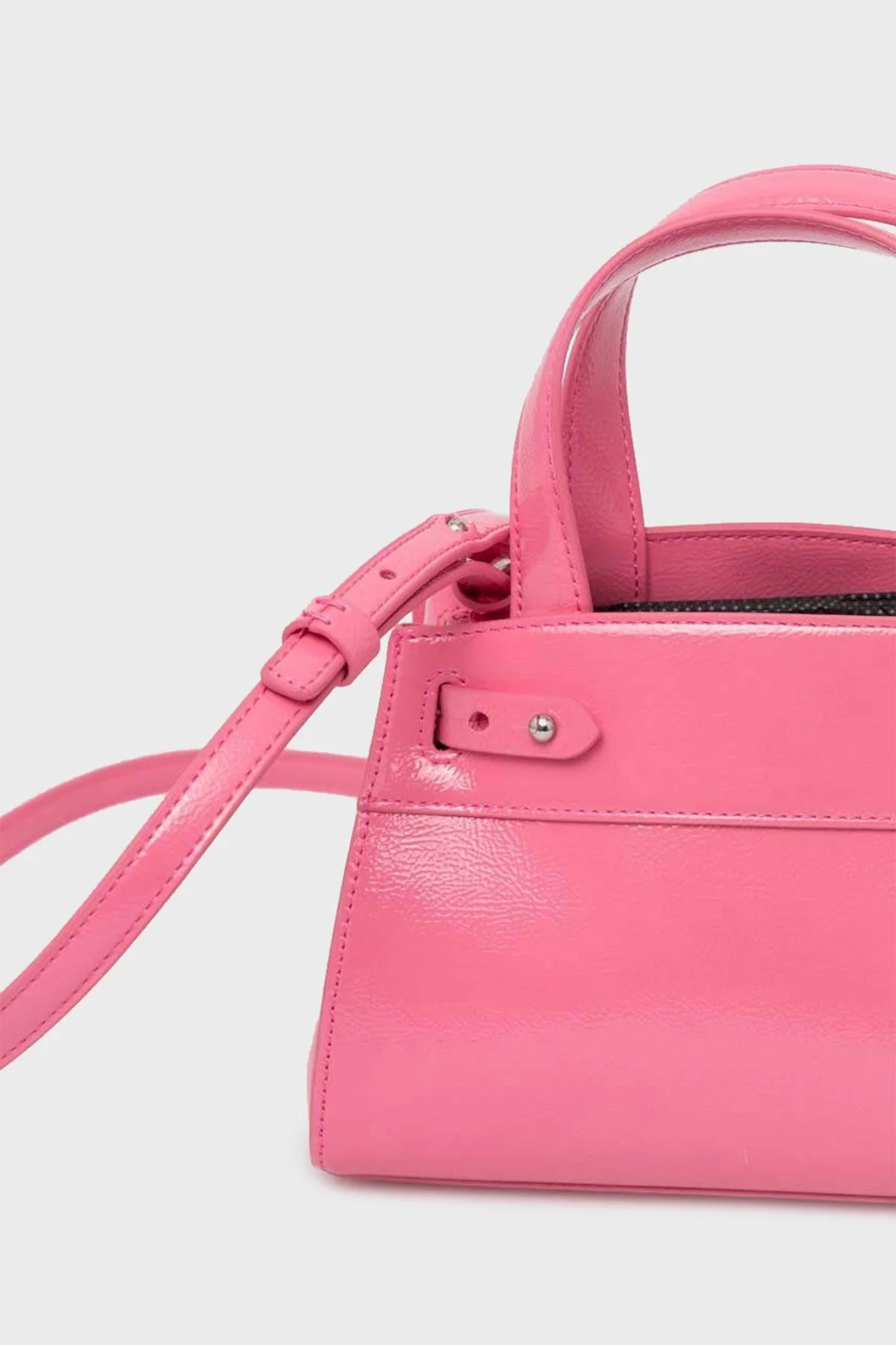 Armani Exchange Logolu Çıkarılabilir Omuz Askılı Bayan Çanta 949134 4R751 09677 PEMBE - 4