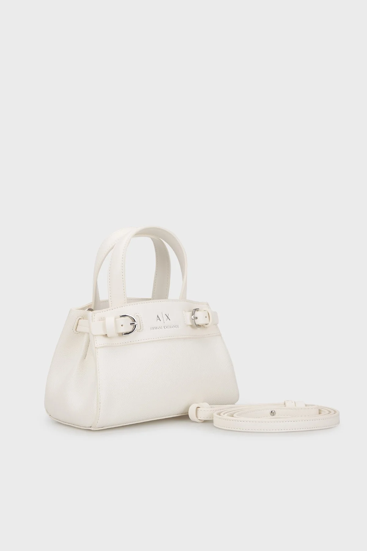 Armani Exchange Logolu Çıkarılabilir Omuz Askılı Bayan Çanta 949134 4R755 14212 BEYAZ - 2