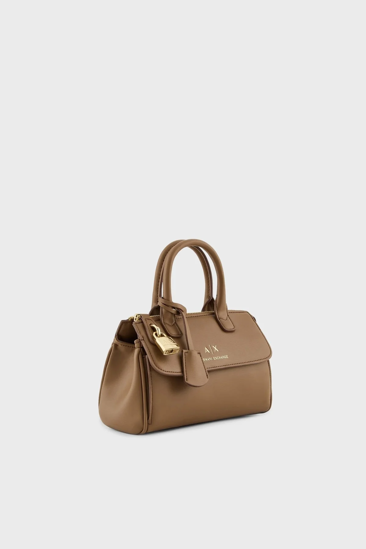 Armani Exchange Logolu Çıkarılabilir Omuz Askılı Bayan Çanta 949163 4F779 14949 KAHVE - 3