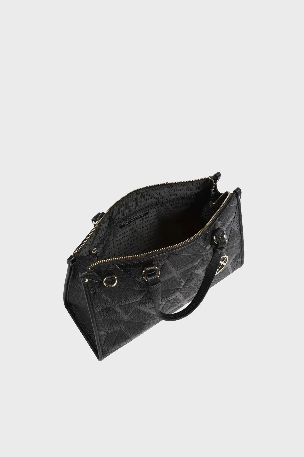 Armani Exchange Logolu Çıkarılabilir Omuz Askılı Bayan Çanta 949165 4F784 19921 SİYAH - 3