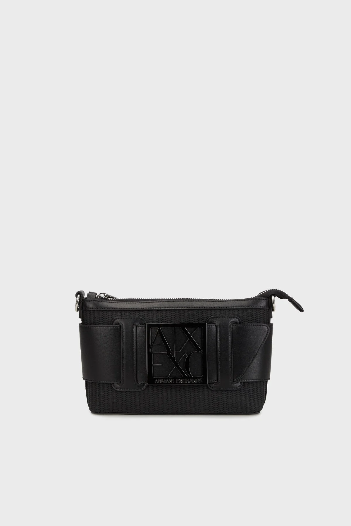 Armani Exchange Logolu Çıkarılabilir Omuz Askılı Bayan Çanta XW000921 AF13673 UC001 SİYAH - 5