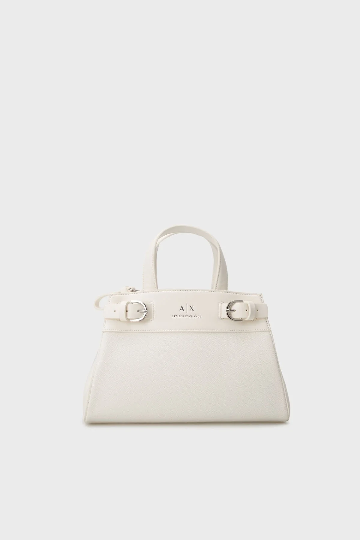 Armani Exchange Logolu Çıkarılabilir Omuz Askılı Tote Bayan Çanta 949136 4R755 14212 BEYAZ - 1