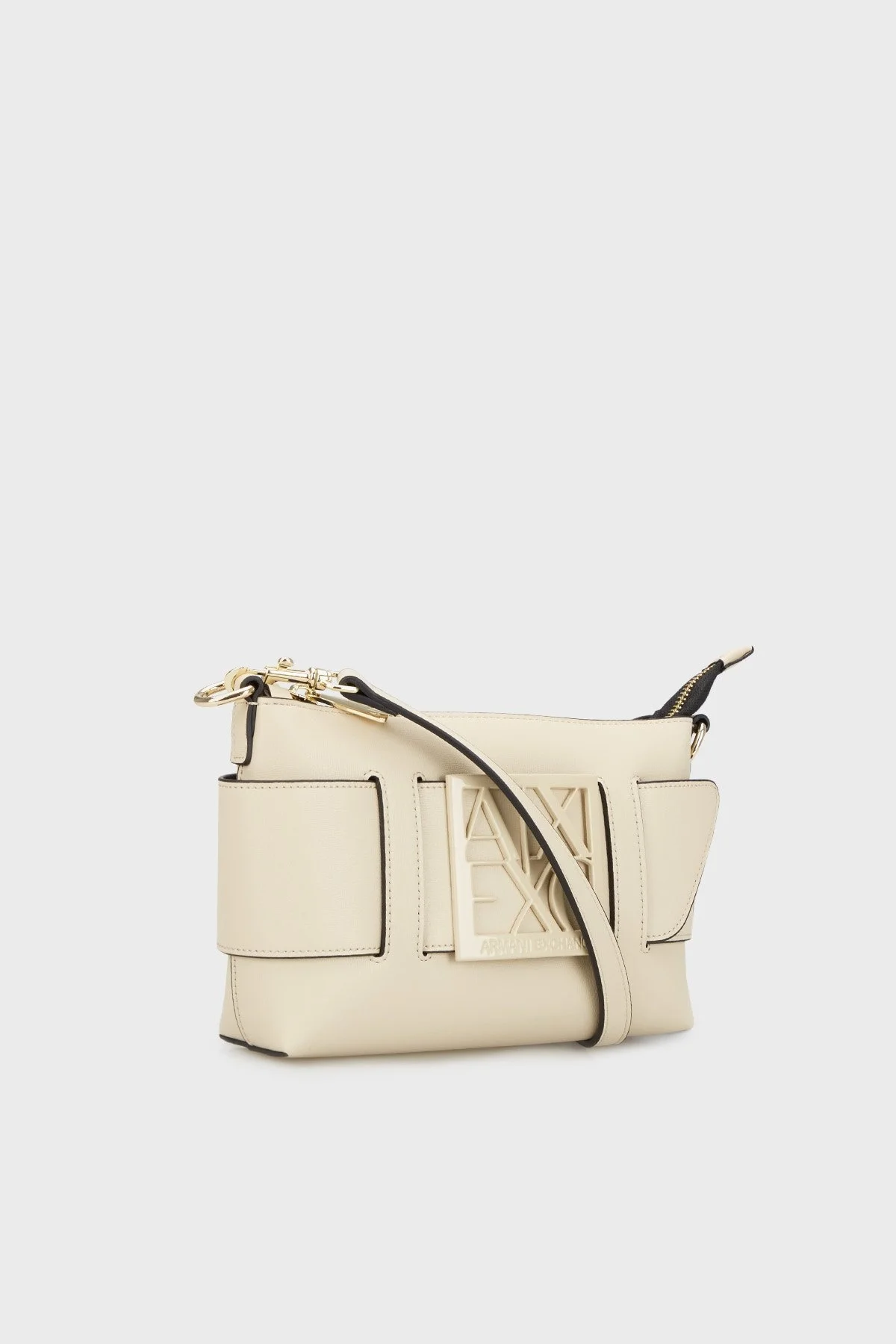 Armani Exchange Logolu Çıkarılabilir Uzatma Askılı Bayan Çanta 942907 0A874 11950 BEJ - 3