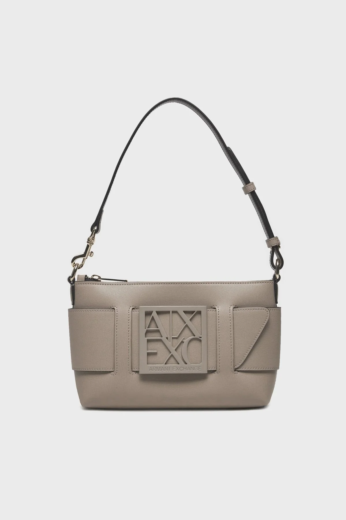 Armani Exchange Logolu Çıkarılabilir Uzatma Askılı Bayan Çanta 942907 0A874 14349 GRİ - 1