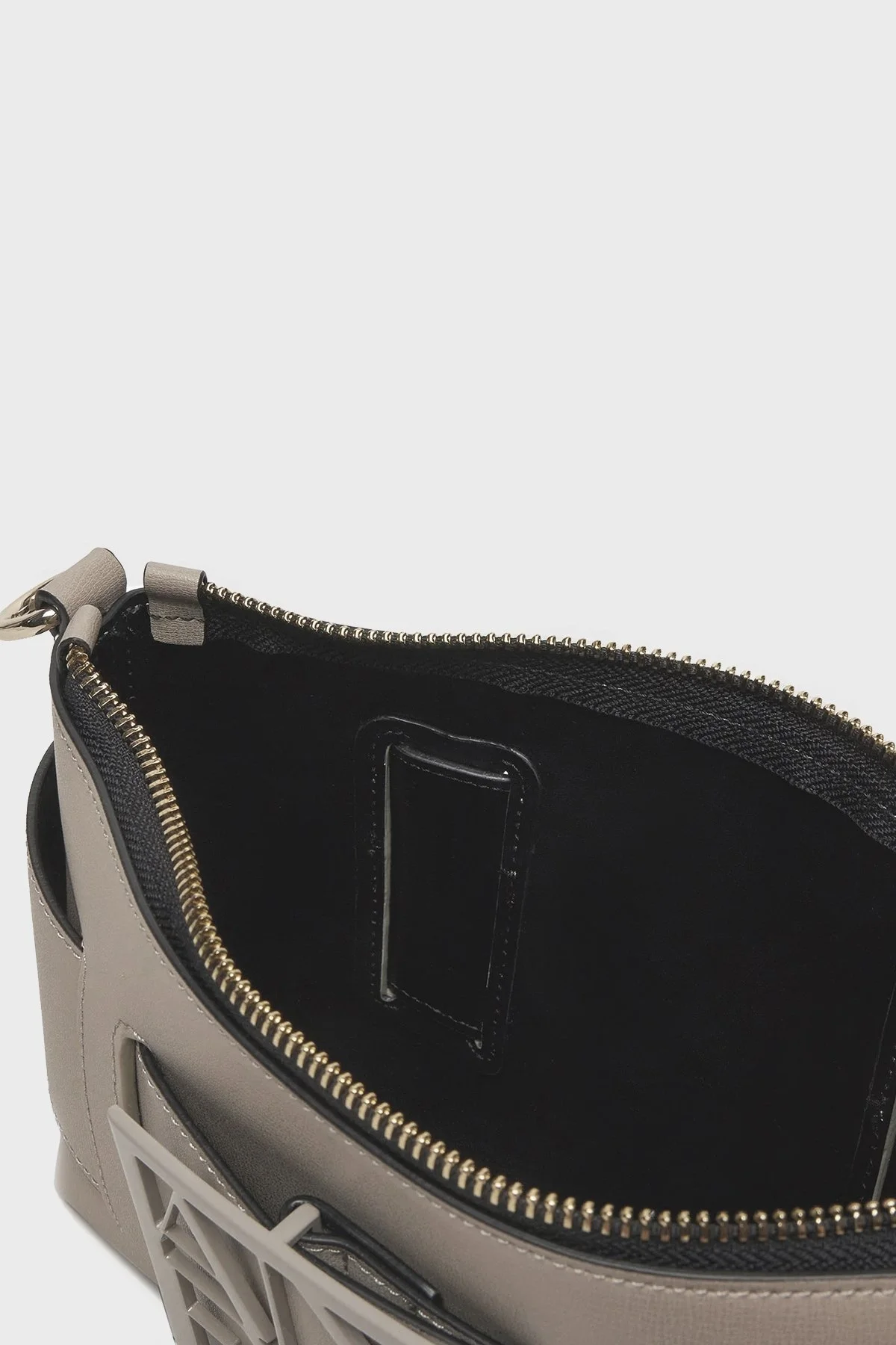 Armani Exchange Logolu Çıkarılabilir Uzatma Askılı Bayan Çanta 942907 0A874 14349 GRİ - 5