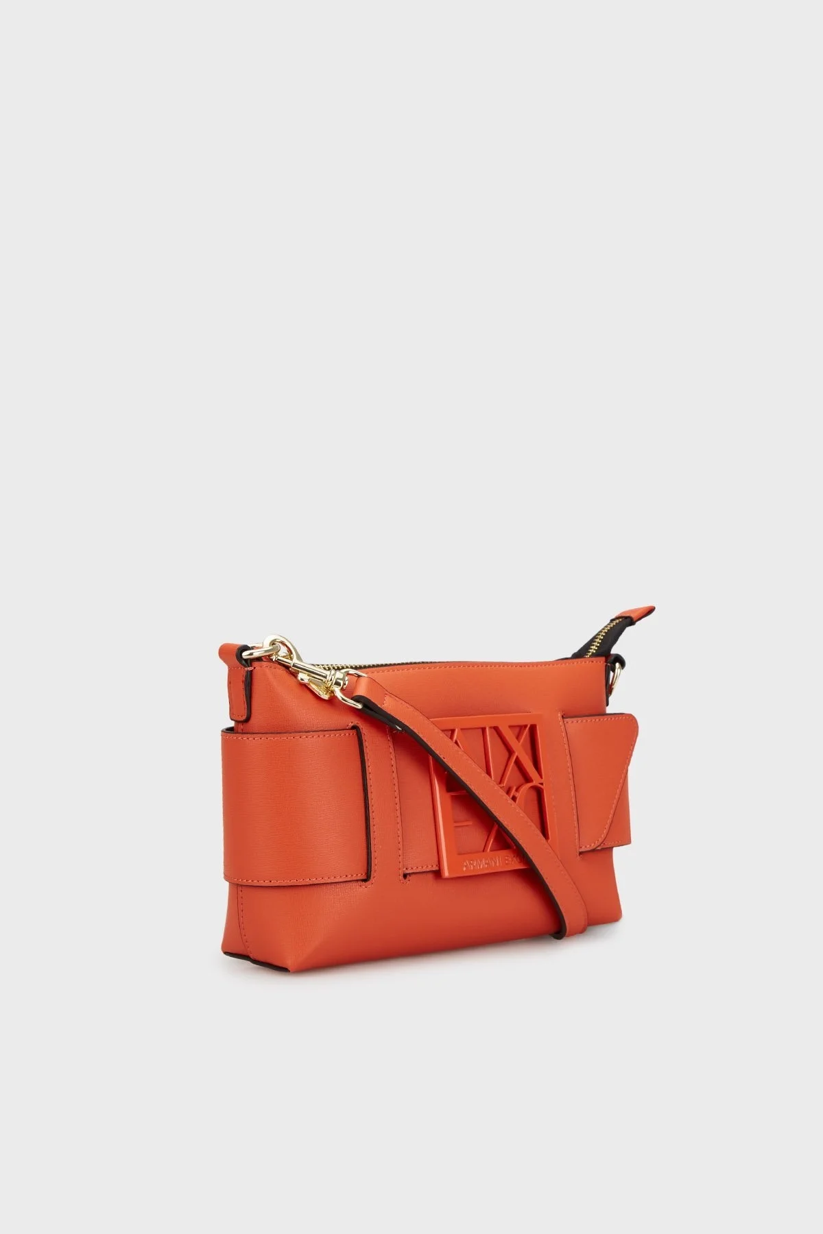 Armani Exchange Logolu Çıkarılabilir Uzatma Askılı Bayan Çanta 942907 0A874 20762 TURUNCU - 2
