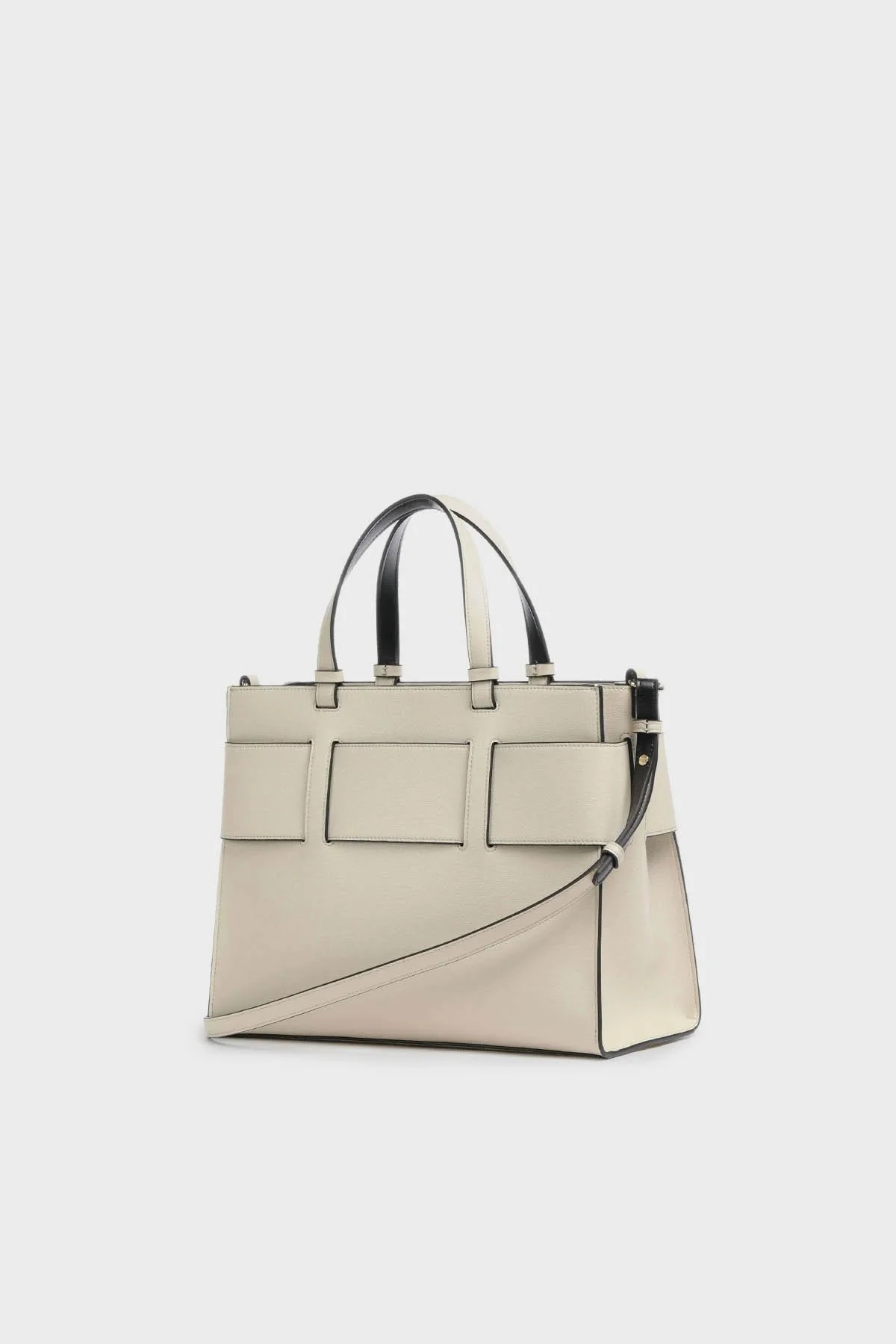 Armani Exchange Logolu Çıkarılabilir ve Ayarlanabilir Uzatma Askılı Bayan Çanta 942689 0A874 11950 BEJ - 2