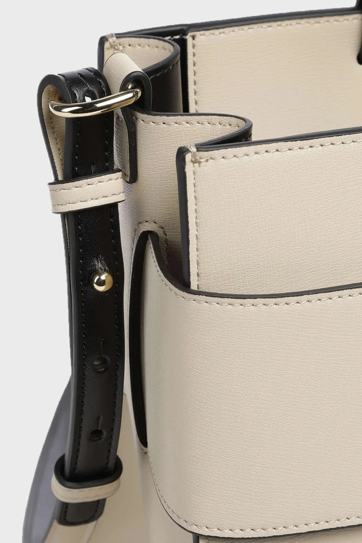 Armani Exchange Logolu Çıkarılabilir ve Ayarlanabilir Uzatma Askılı Bayan Çanta 942689 0A874 11950 BEJ - 3