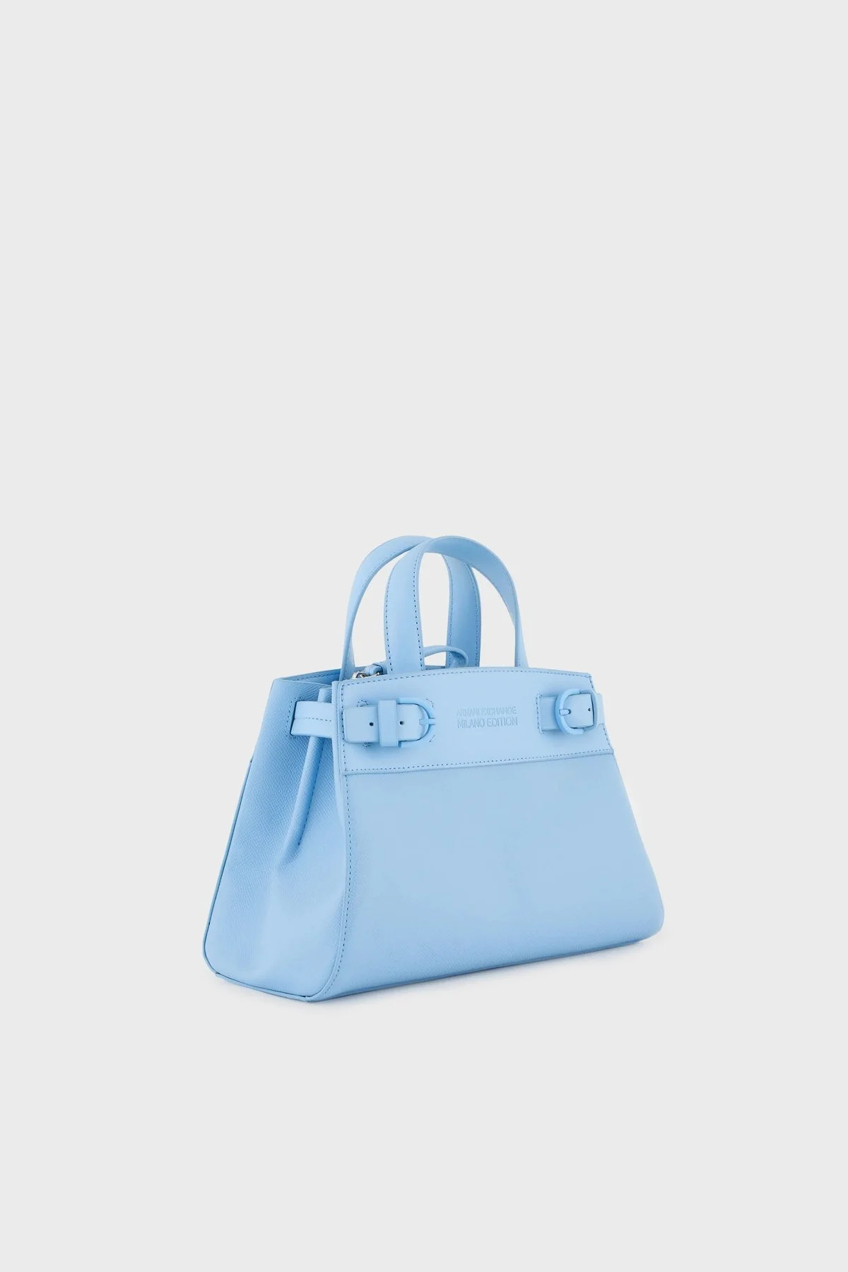Armani Exchange Logolu Çıkarılabilir ve Ayarlanabilir Uzatma Askılı Bayan Çanta 949136 4R750 24532 MAVİ - 7