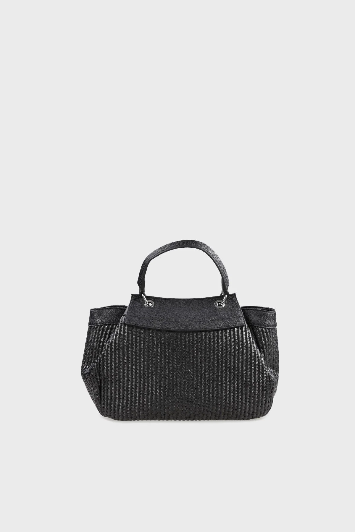 Armani Exchange Logolu Çkarılabilir Askılı Bayan Çanta XW000394 AF12579 MC105 SİYAH - 5