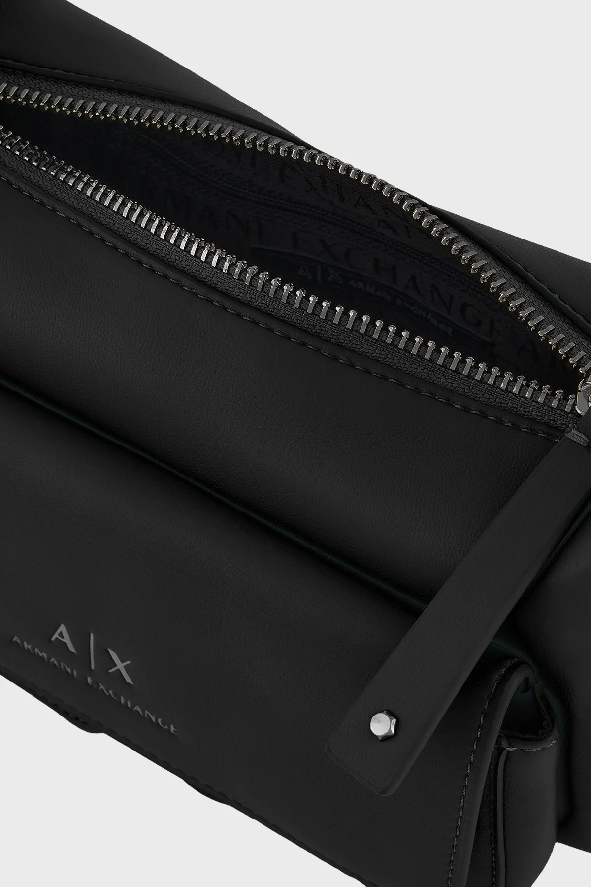 Armani Exchange Logolu Çoklu Cep Detaylı Bayan Çanta XW000405 AF12589 UC001 SİYAH - 11