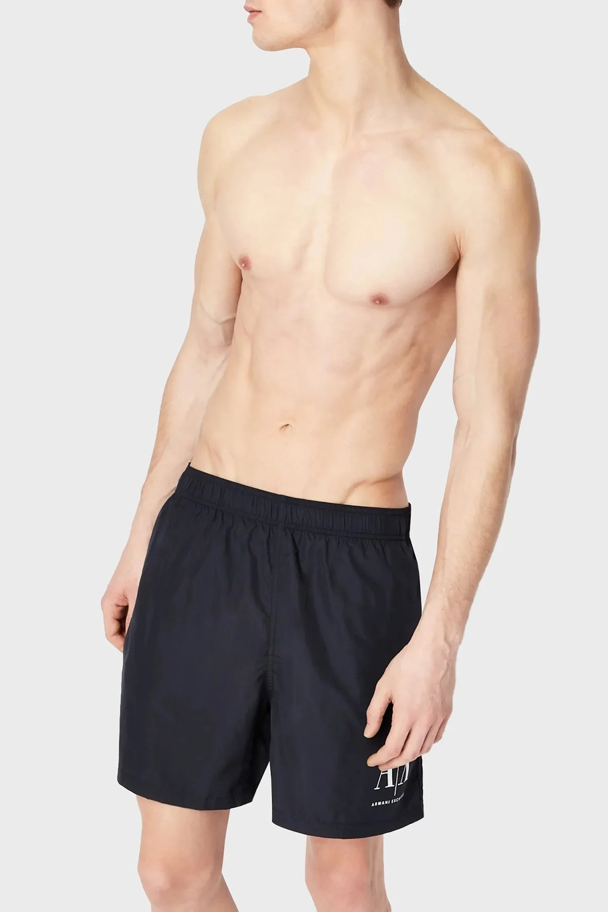 Armani Exchange Logolu Deniz Şortu Cepli Erkek Mayo Short 953034 CC623 00136 LACİVERT - 1