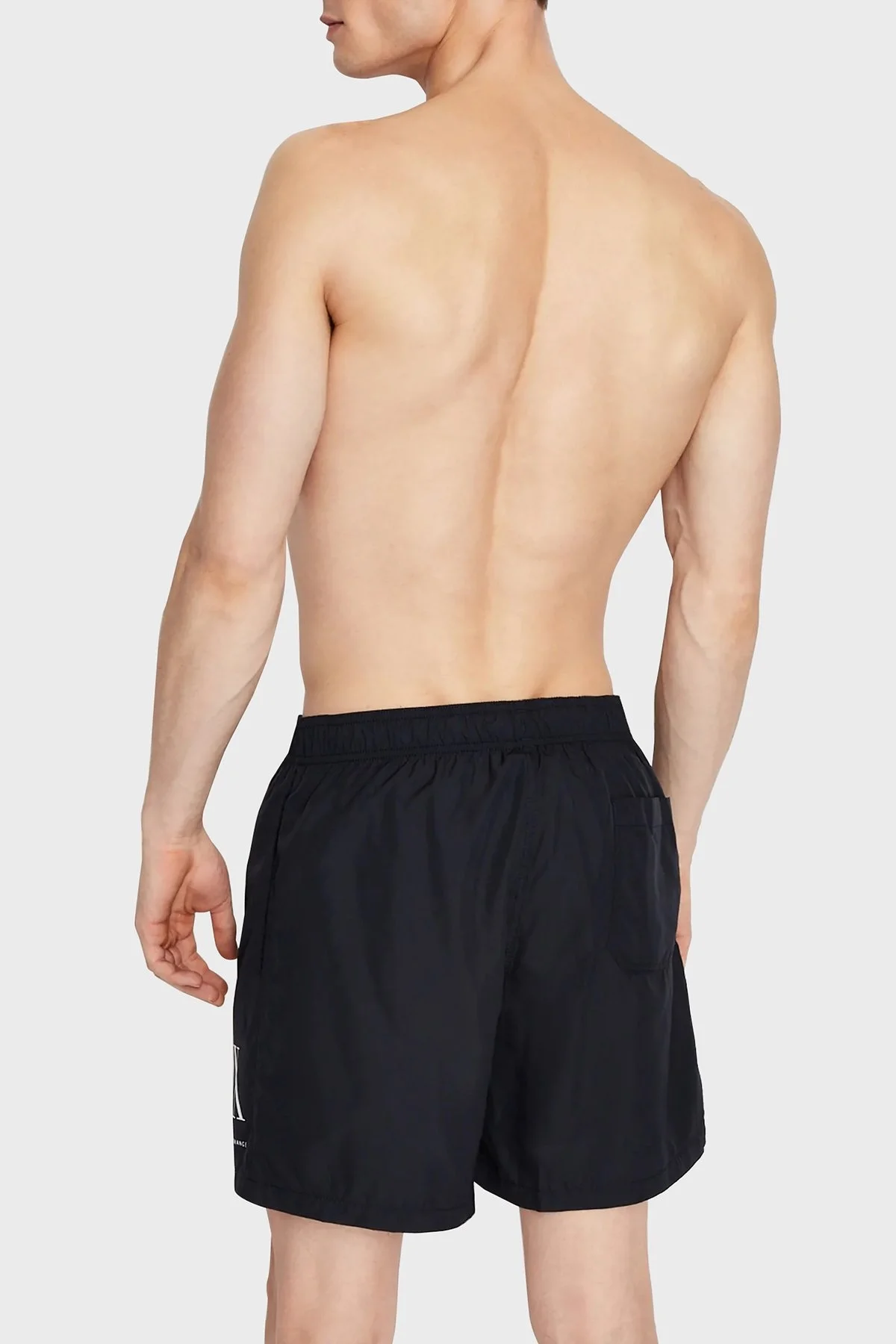 Armani Exchange Logolu Deniz Şortu Cepli Erkek Mayo Short 953034 CC623 00136 LACİVERT - 2