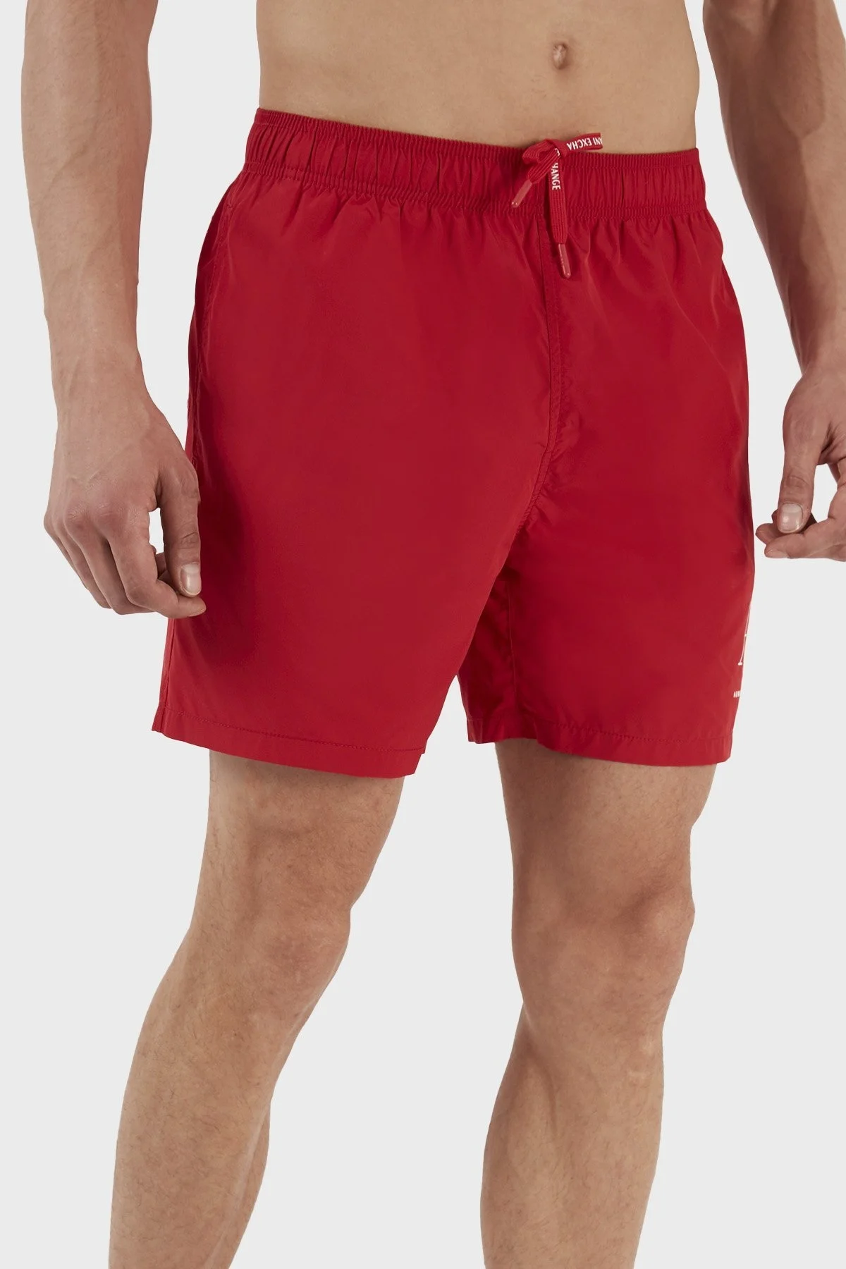 Armani Exchange Logolu Deniz Şortu Cepli Erkek Mayo Short 953034 CC623 32574 KIRMIZI - 8