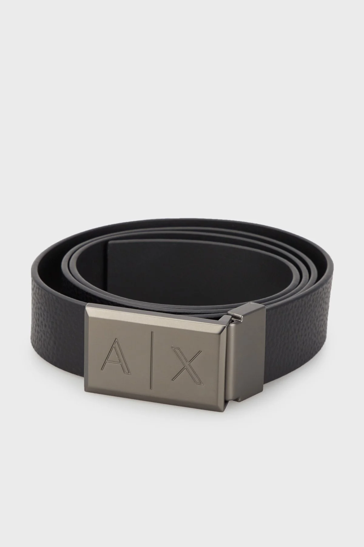 Armani Exchange Logolu Deri Erkek Kemer 951356 3R853 00020 SİYAH - 1