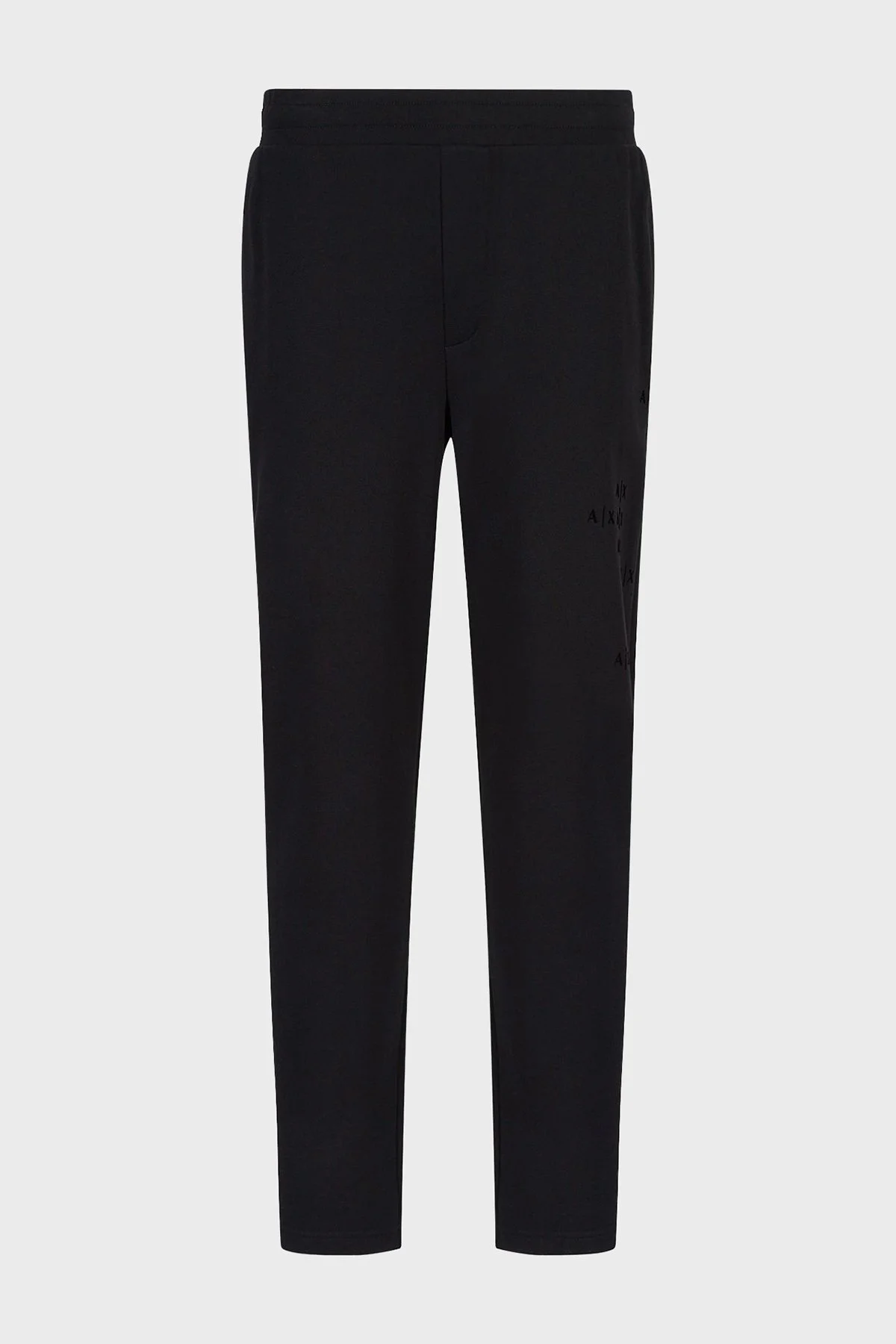 Armani Exchange Logolu Elastik Bel Bantlı Regular Fit Pamuklu Jogger Erkek Pantolon 6LZPAS ZJBWZ 1200 SİYAH - 5