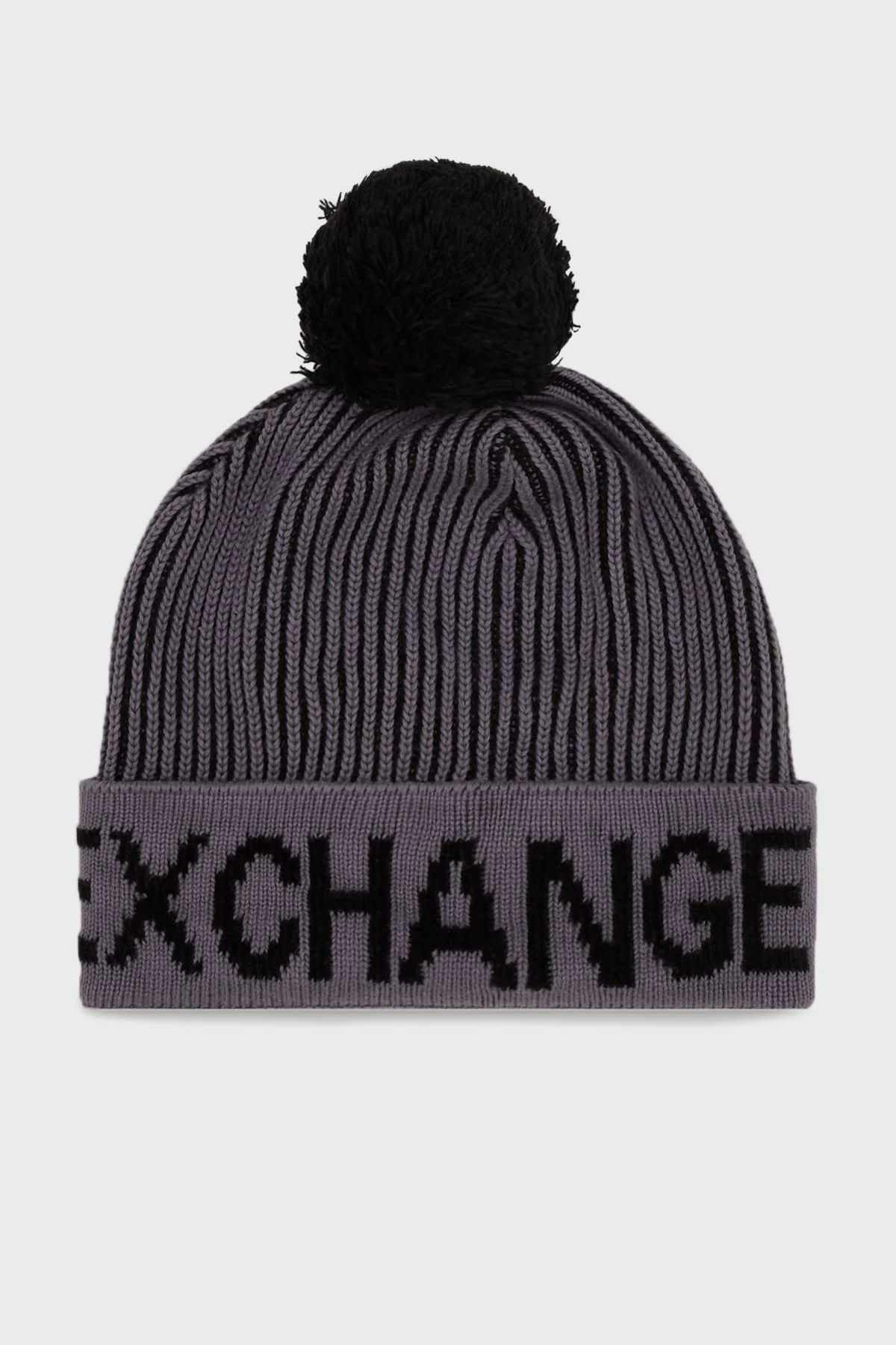 Armani Exchange Logolu Erkek Bere 954661 2F305 20321 ANTRASİT - 2