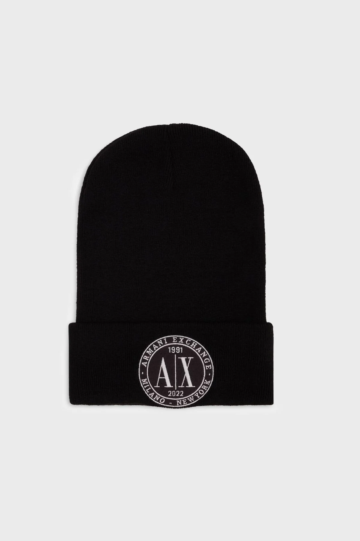Armani Exchange Logolu Erkek Bere 954674 2F310 00020 SİYAH - 1