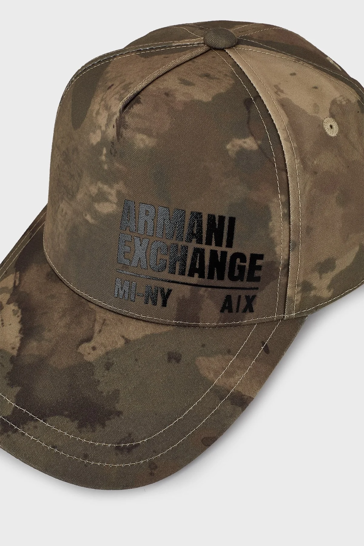 Armani Exchange Logolu Erkek Şapka 954202 2F102 11081 HAKİ-KAMUFLAJ - 5