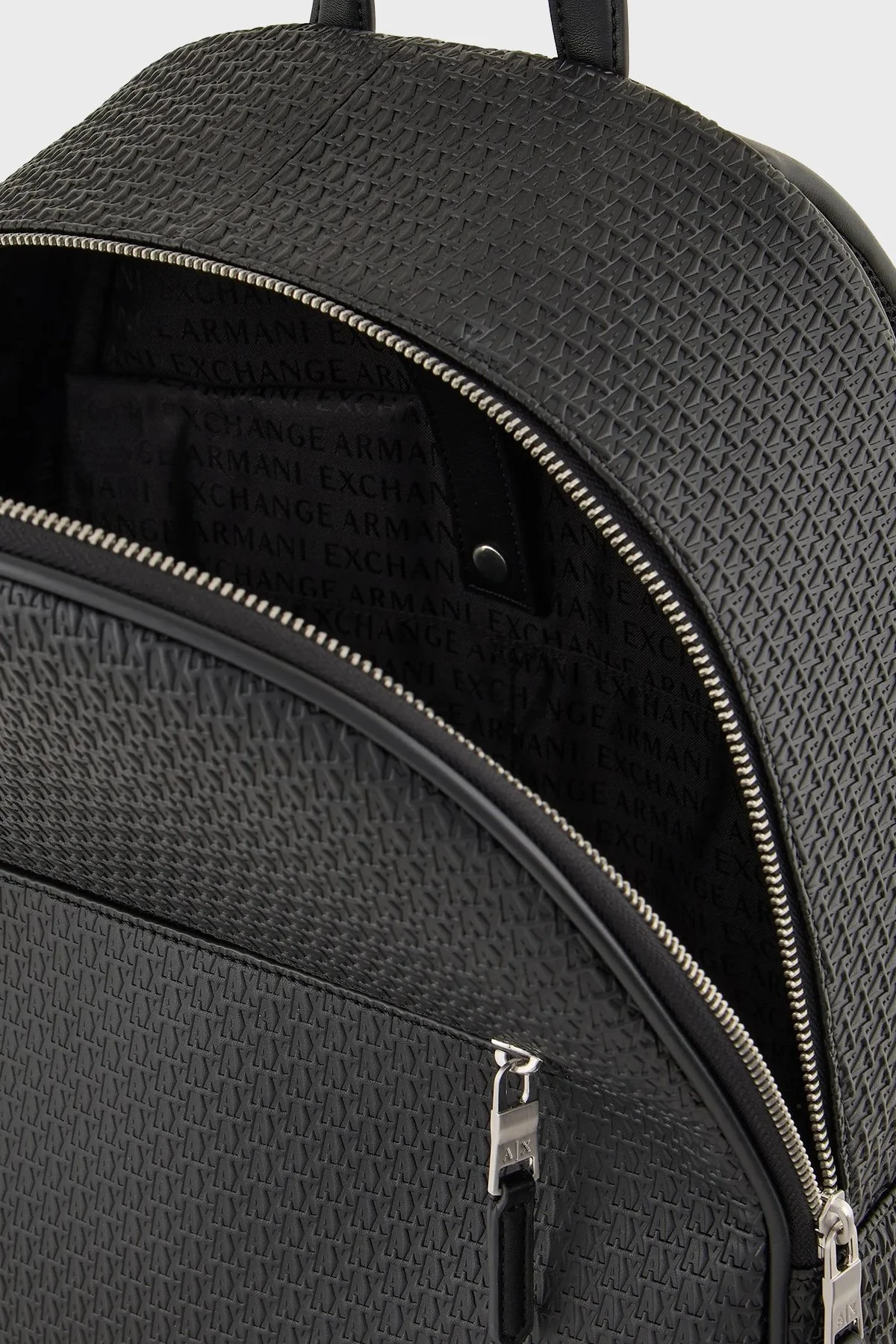 Armani Exchange Logolu Erkek Sırt Çantası XM000156 AF11928 UC001 SİYAH - 4