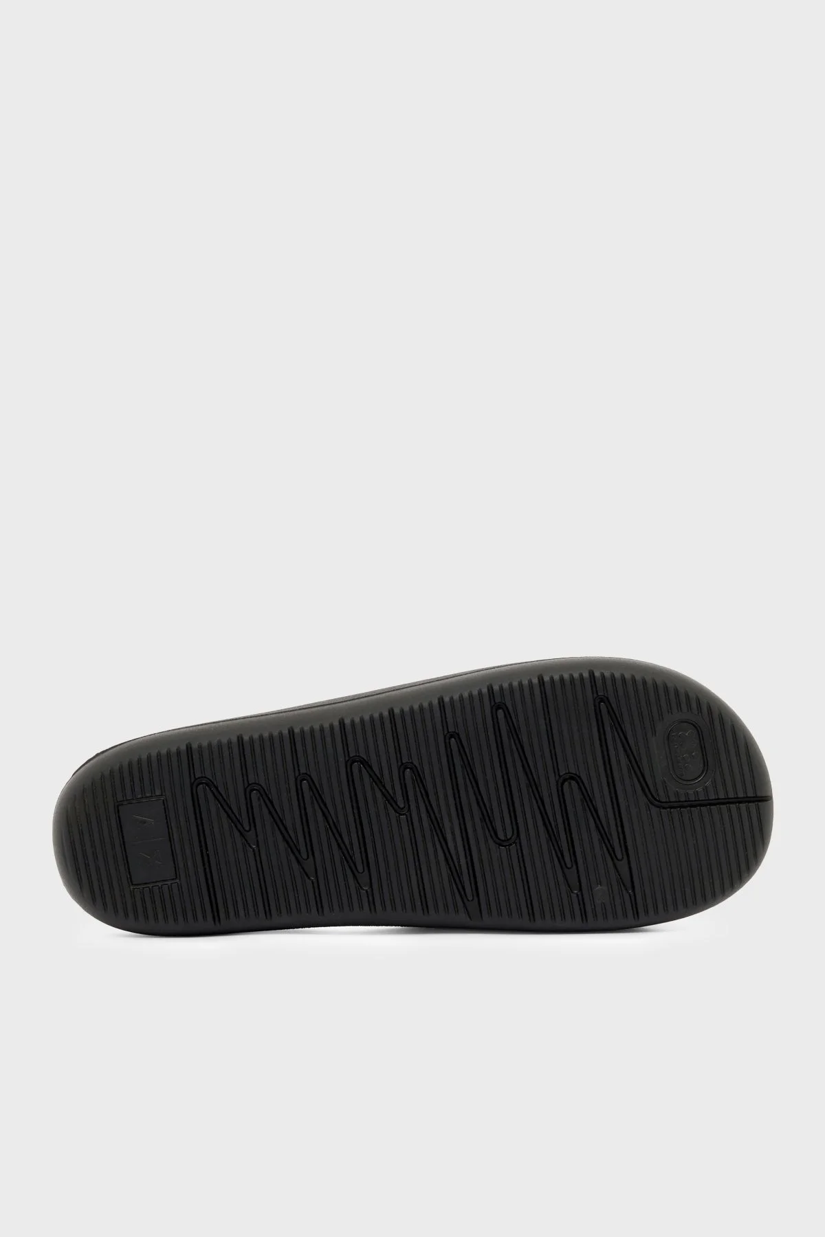 Armani Exchange Logolu Erkek Terlik XM002744 AF23456 MC011 Siyah Beyaz - 6