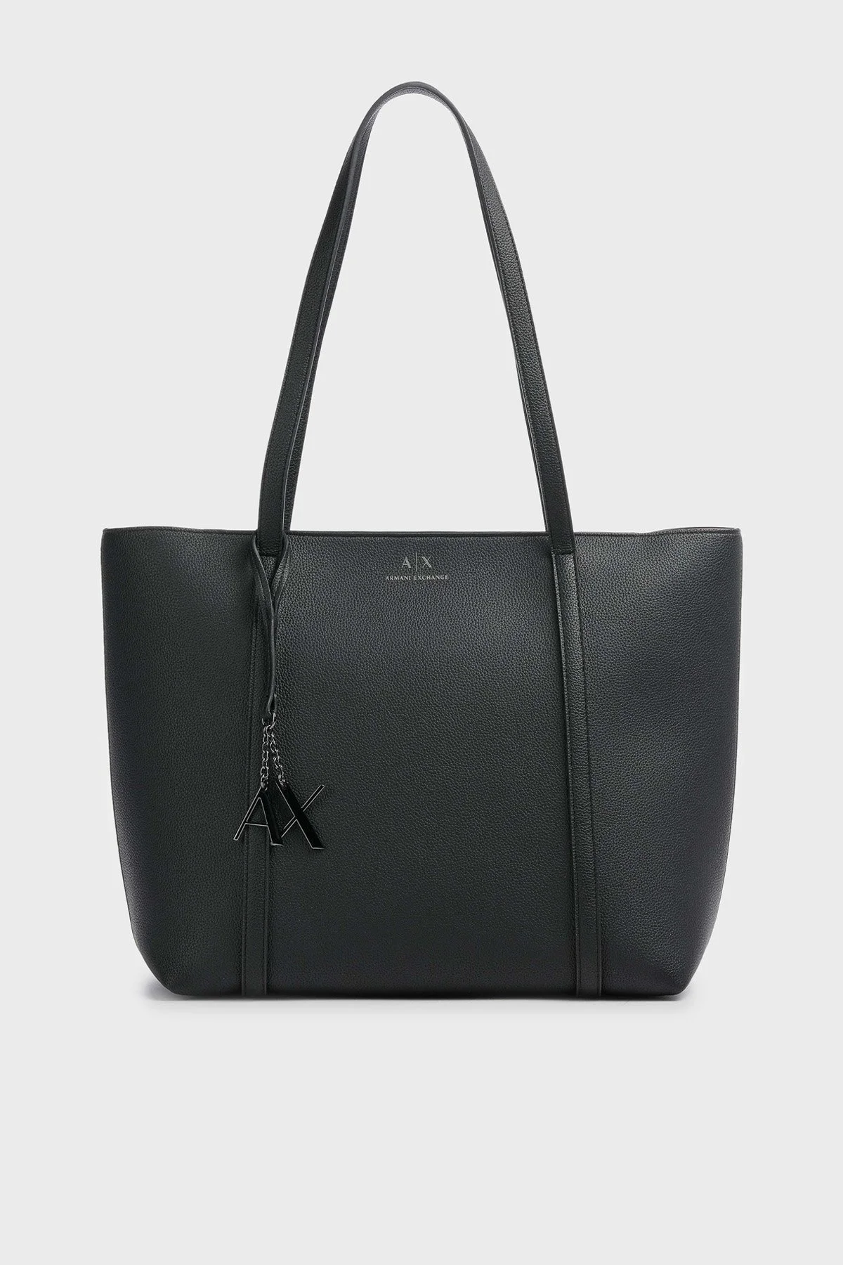 Armani Exchange Logolu Fermuarlı Bayan Çanta 942930 CC726 28621 SİYAH - 5