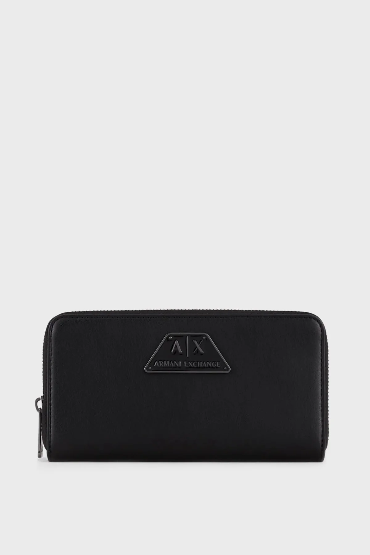 Armani Exchange Logolu Fermuarlı Bayan Cüzdan 948068 3R784 00020 SİYAH - 1