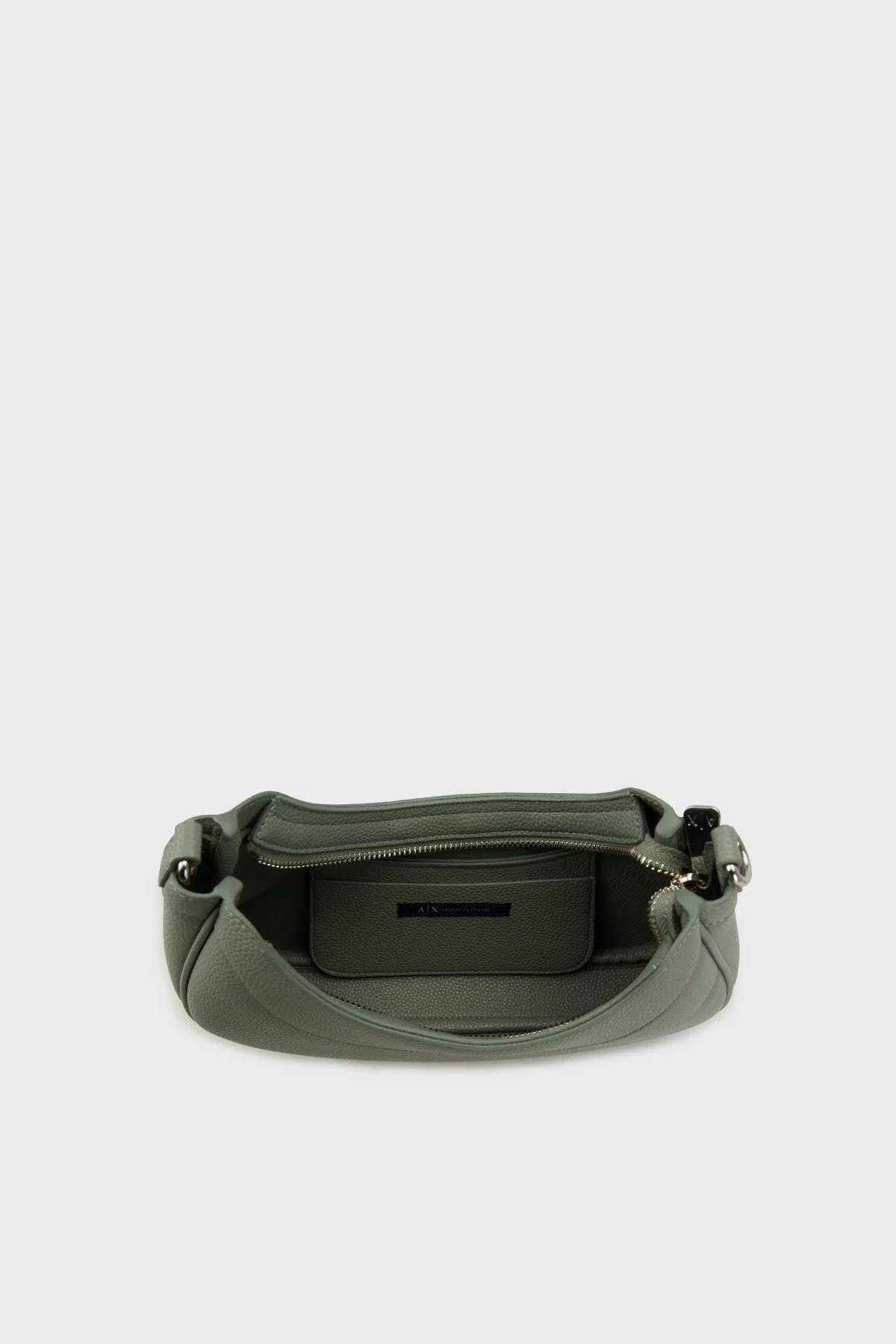 Armani Exchange Logolu Fermuarlı Çıkarılabilir Askılı Bayan Çanta 942883 CC783 U7231 HAKİ - 8