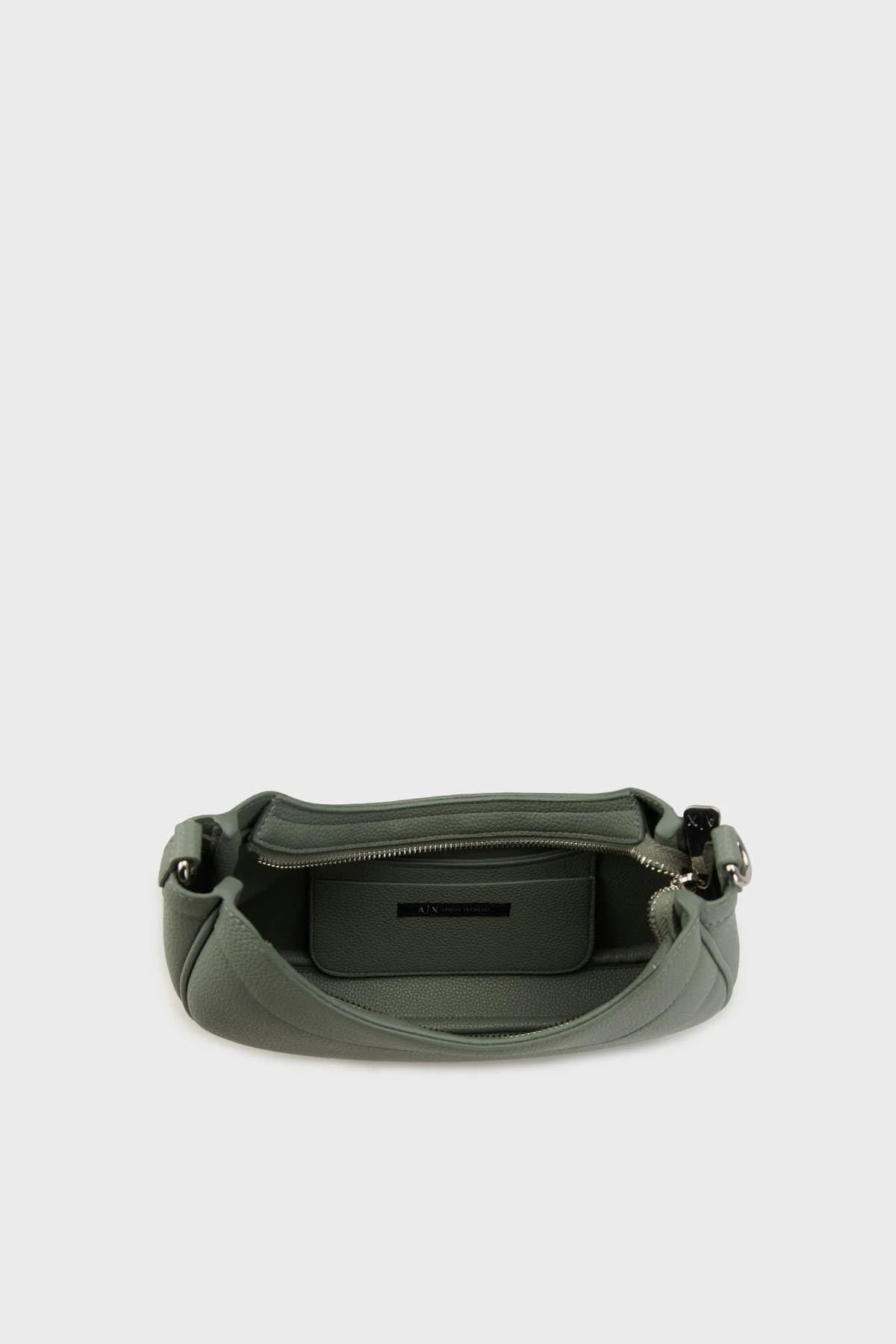 Armani Exchange Logolu Fermuarlı Çıkarılabilir Askılı Kadın Çanta 942883 CC783 U7231 HAKİ - 4