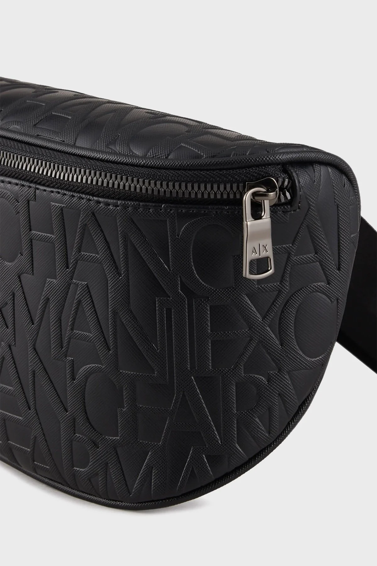 Armani Exchange Logolu Fermuarlı Erkek Bel Çantası 952511 CC838 00020 SİYAH - 5