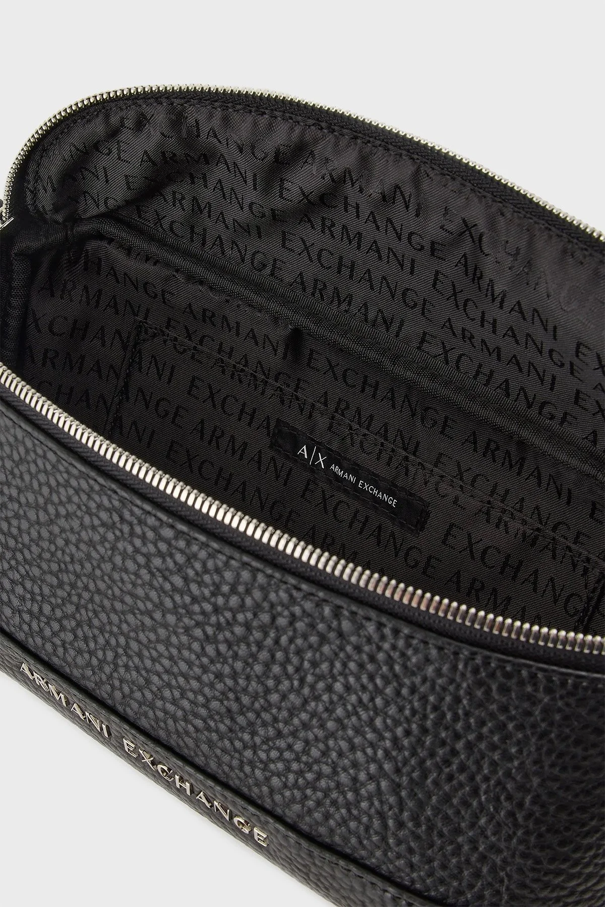 Armani Exchange Logolu Fermuarlı Erkek Bel Çantası 952612 CC828 00020 SİYAH - 4