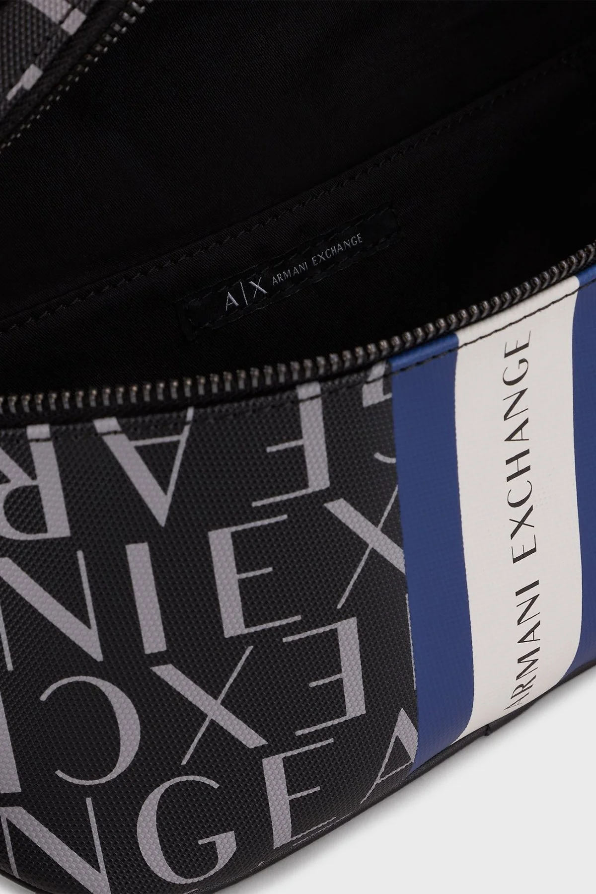 Armani Exchange Logolu Fermuarlı Erkek Çanta 952398 CC831 00020 SİYAH - 5