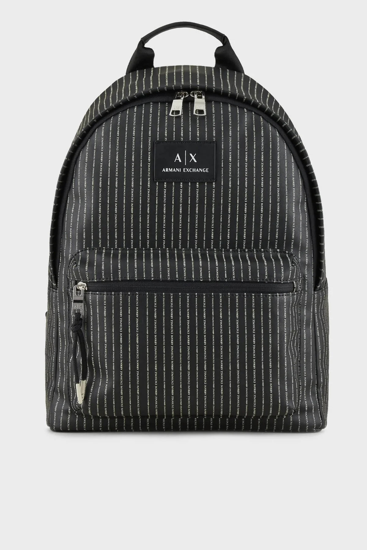 Armani Exchange Logolu Fermuarlı Erkek Sırt Çantası 952442 CC825 00020 SİYAH - 1