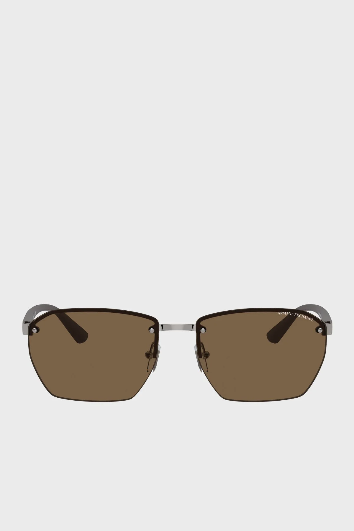 Armani Exchange Logolu Güneş Erkek Gözlük 0AX2048S 608573 59 Gri - 4