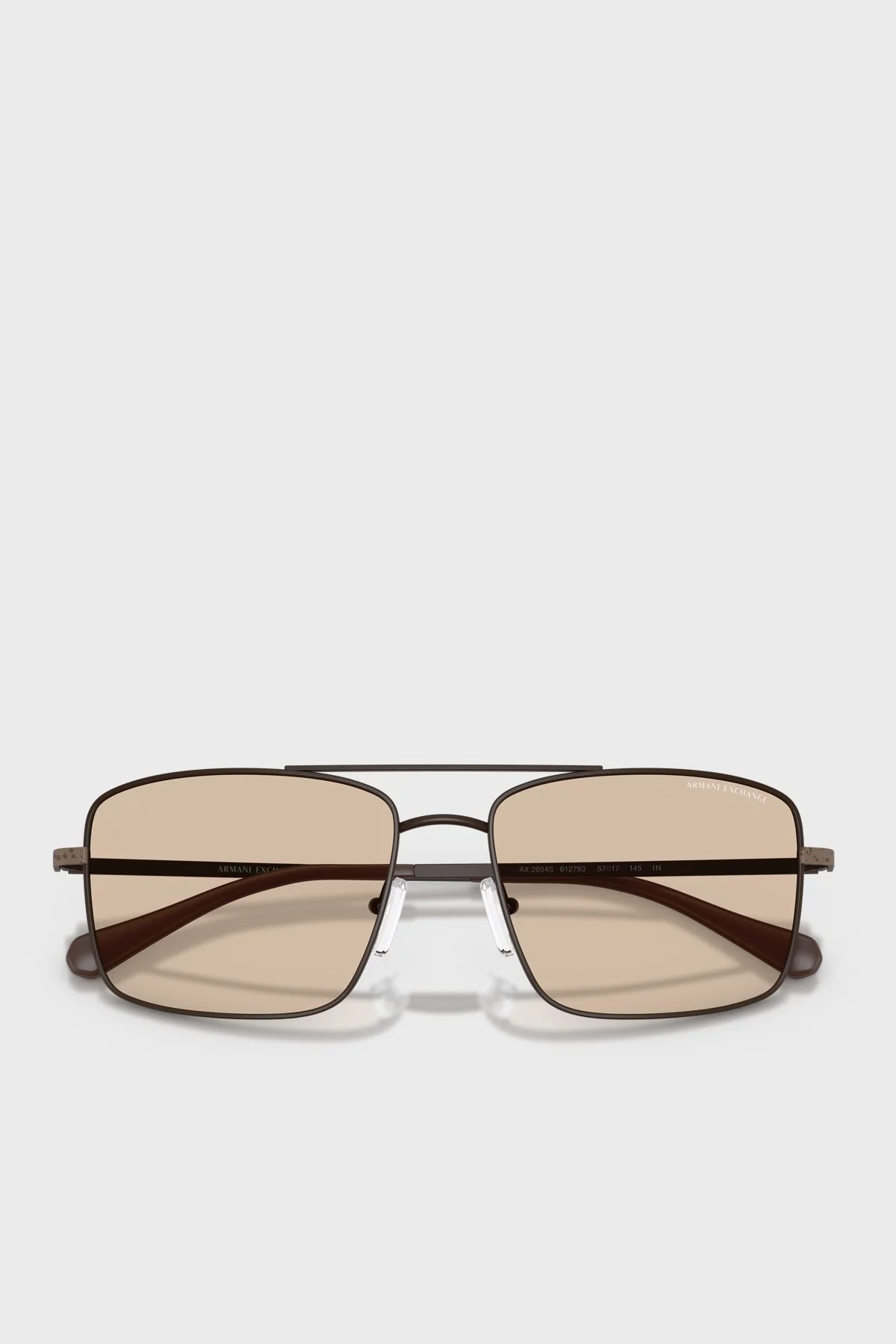 Armani Exchange Logolu Güneş Erkek Gözlük 0AX2054S 612793 57 Kahve - 1