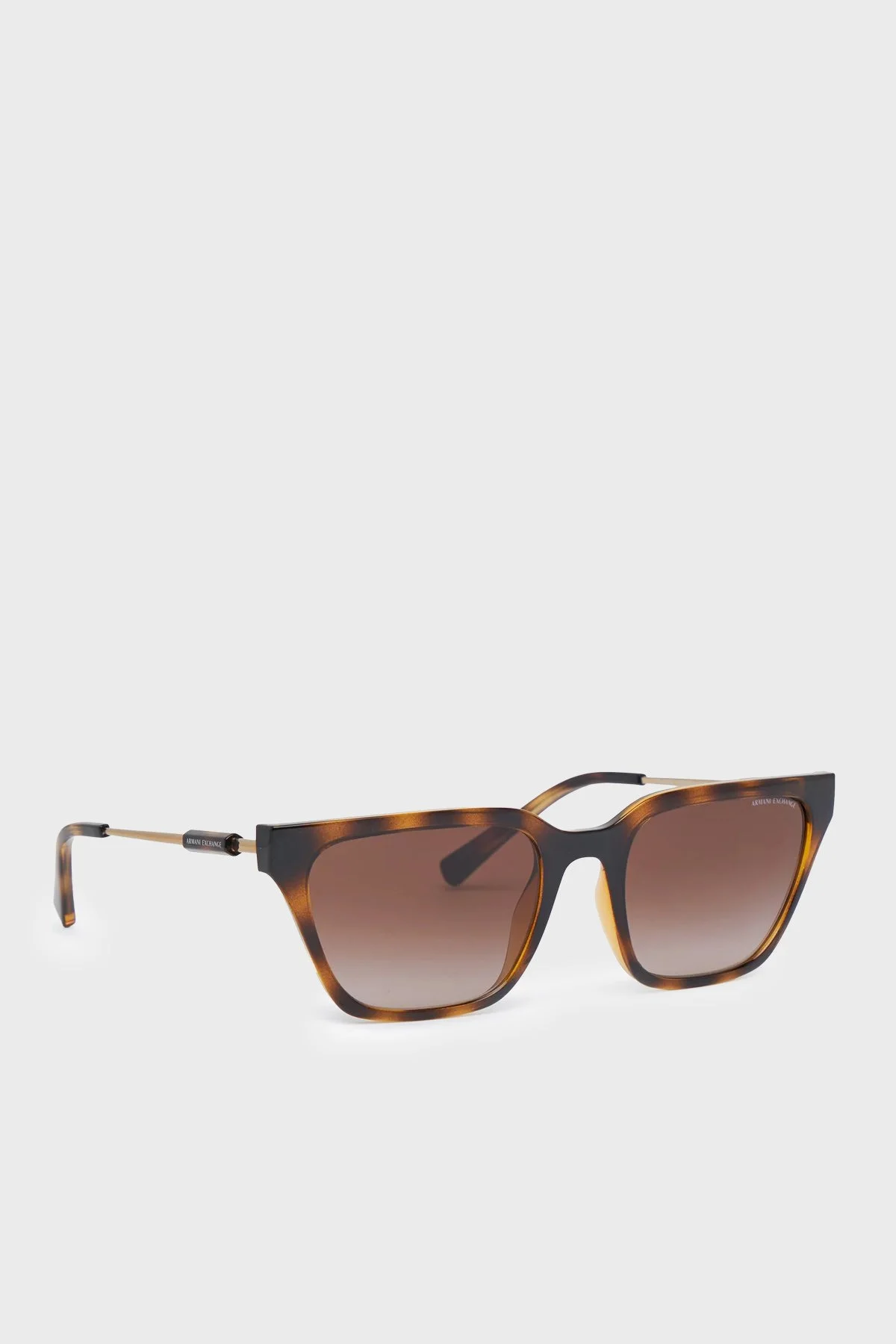 Armani Exchange Logolu Güneş Kadın Gözlük 0AX4158S 821313 55 Kaplumbağa kabuğu - 1