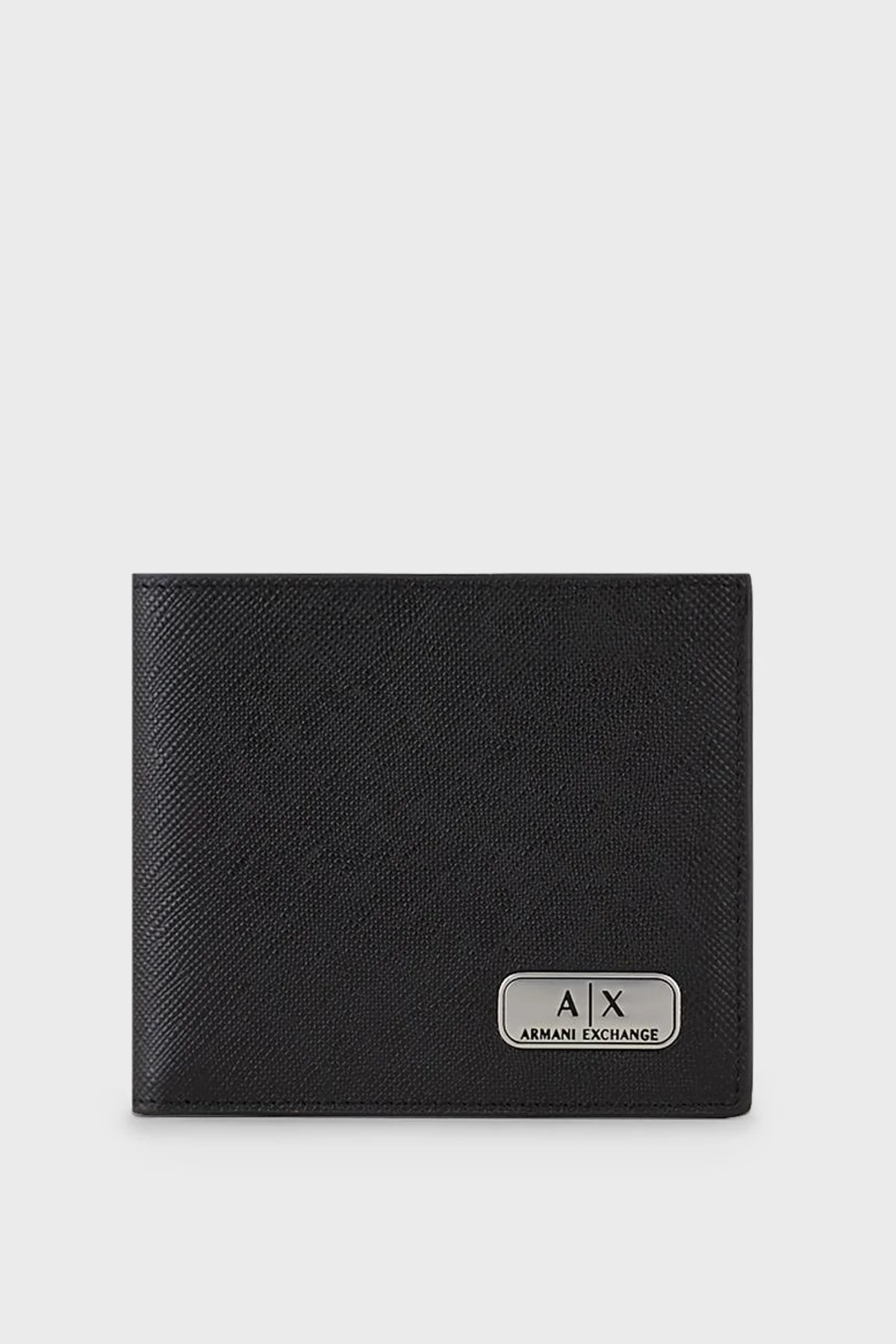 Armani Exchange Logolu Hakiki Deri Erkek Cüzdan 958097 CC843 00020 SİYAH - 1