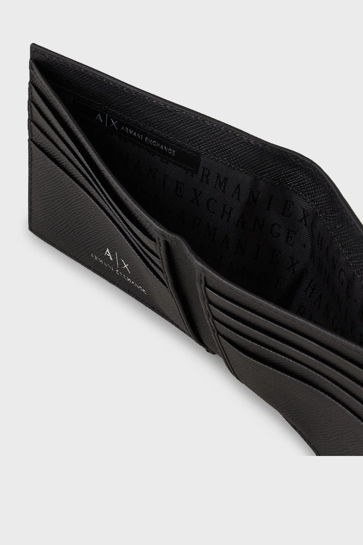 Armani Exchange Logolu Hakiki Deri Erkek Cüzdan 958097 CC843 00020 SİYAH - 9